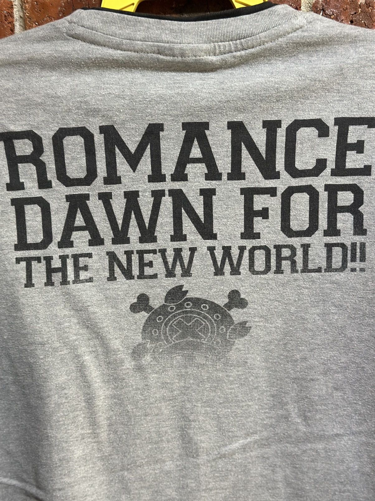 Anime Vintage Romance Dawn For The New World Grunge Faded Tee Size US M / EU 48-50 / 2 - 7 Thumbnail