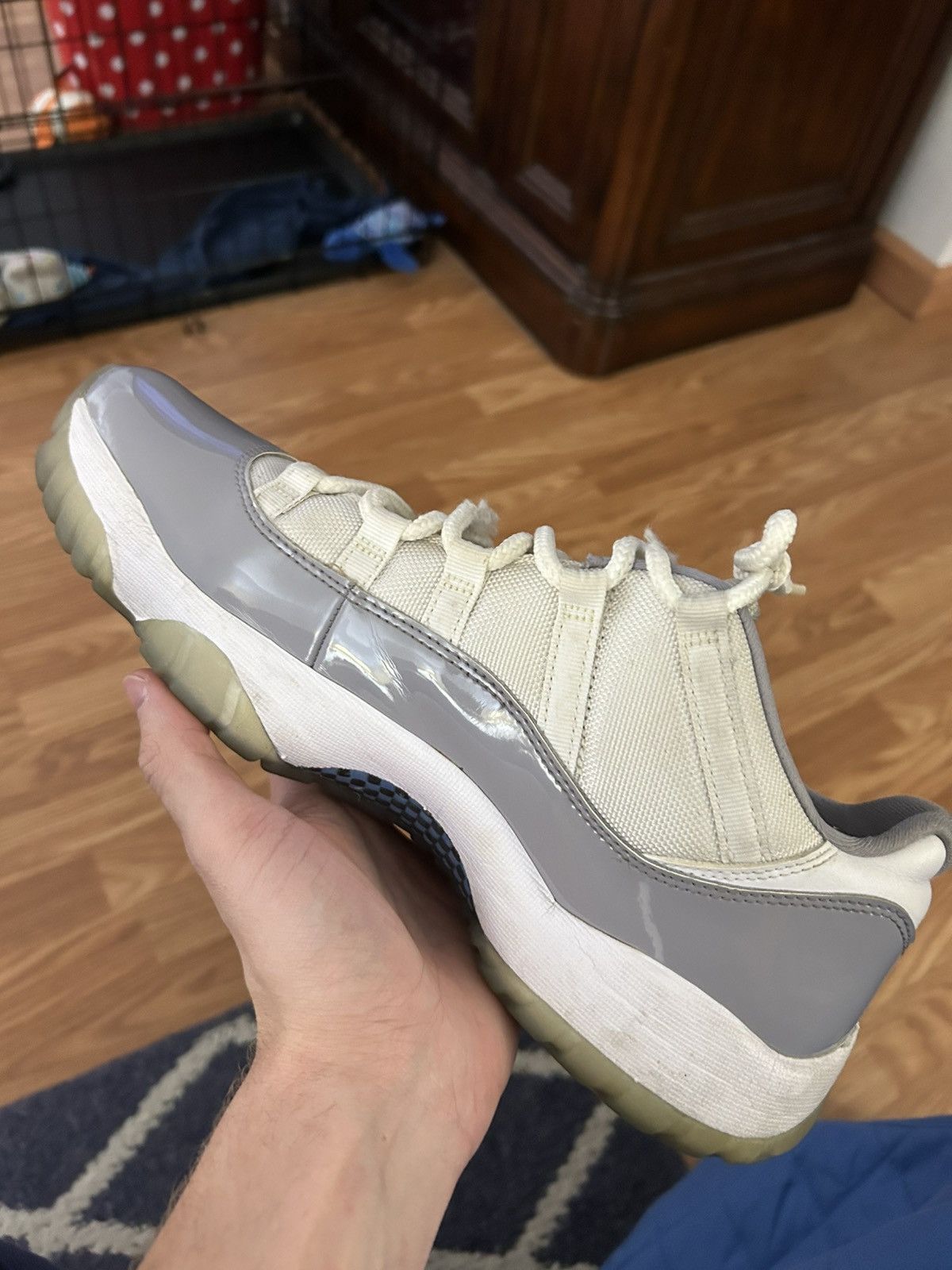Jordan Brand Cement grey 11s Size US 11 / EU 44 - 7 Thumbnail