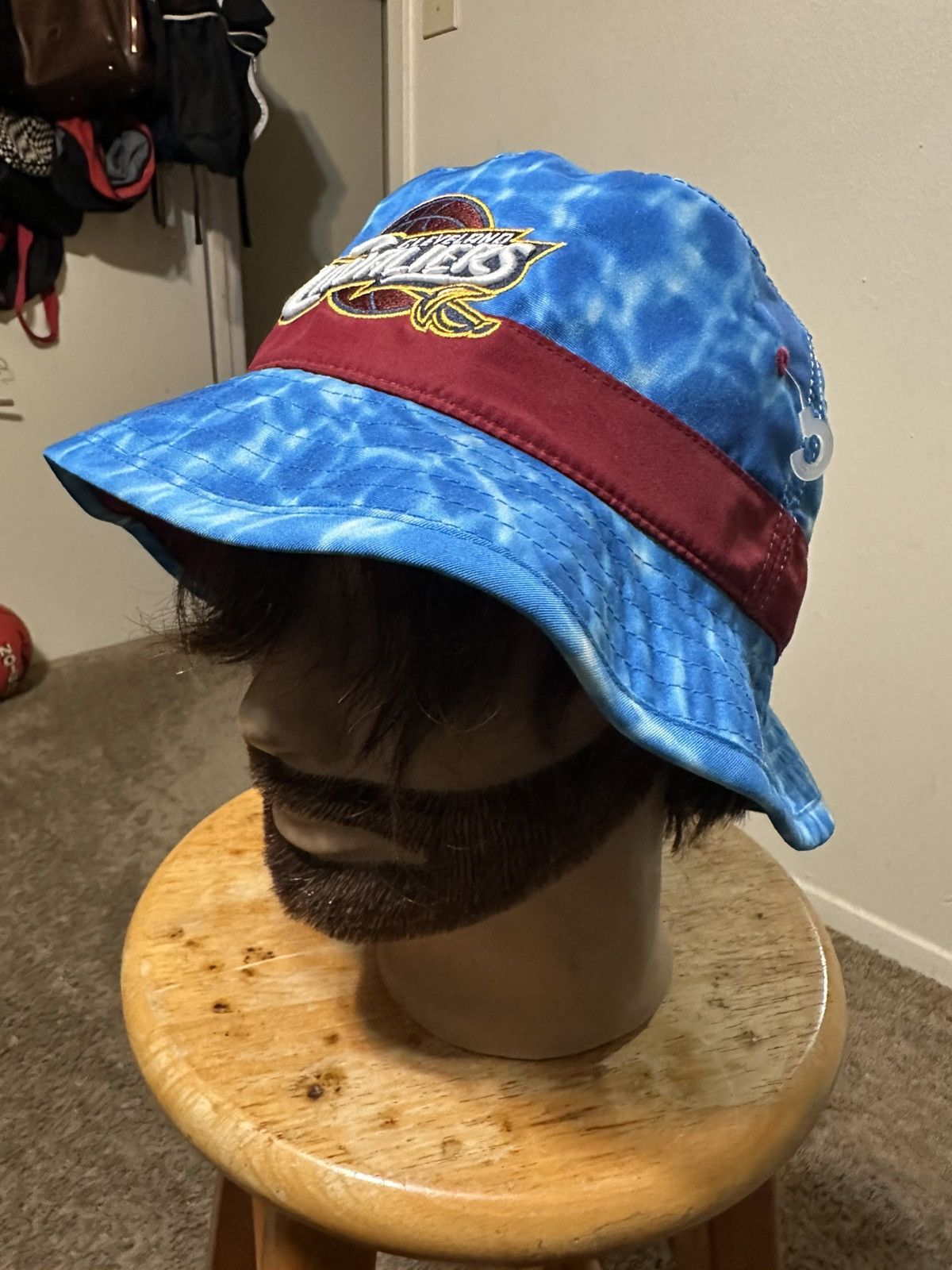 Mitchell & Ness × Vintage Vintage Cleveland Cavaliers “water camo” hat 00s Size ONE SIZE - 7 Thumbnail