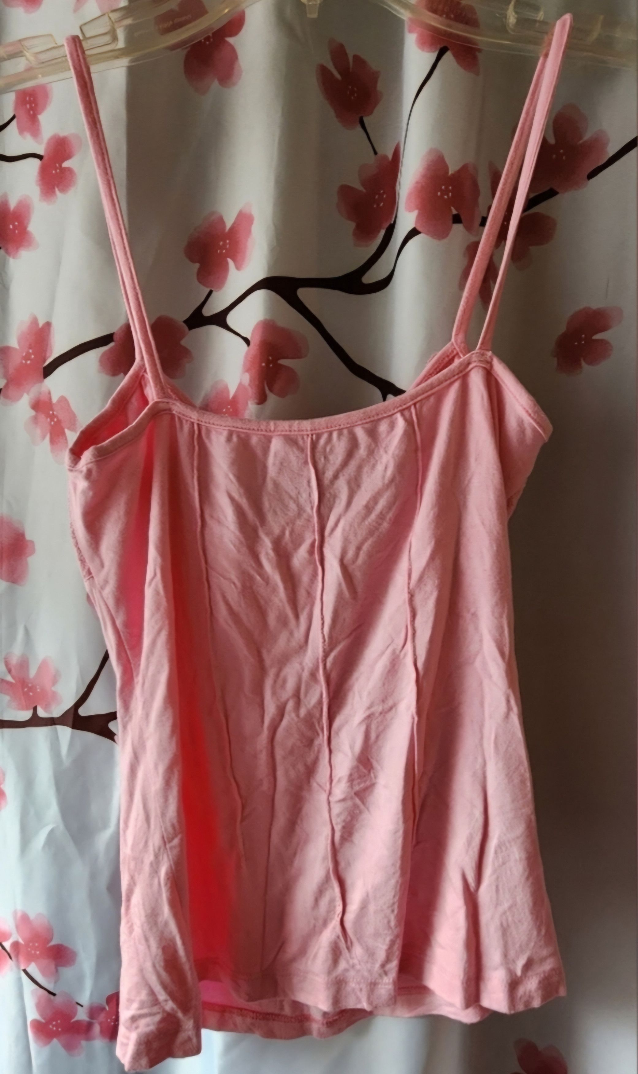 Other Yuka Pink Rhinestone Bead Lace Floral Cami Tank Size Small Size S / US 4 / IT 40 - 3 Thumbnail