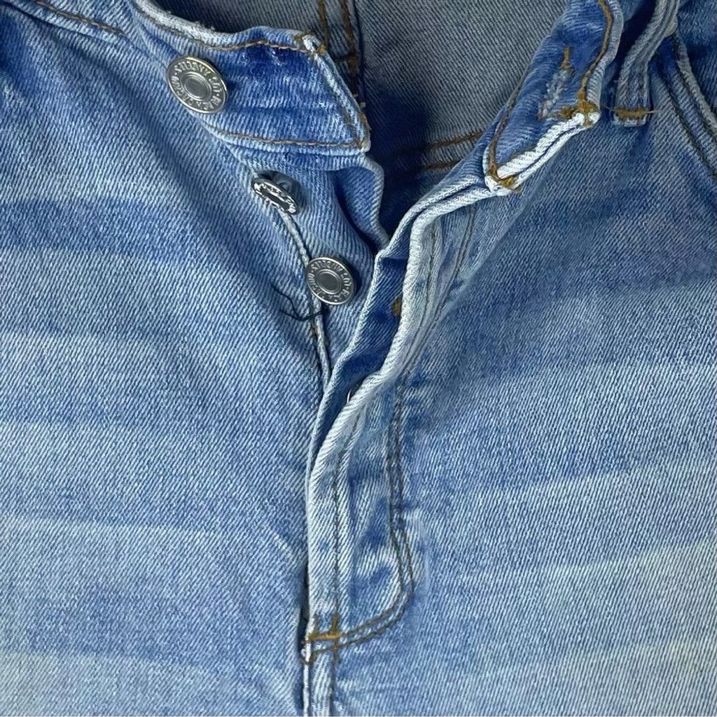Other BLACK ORCHID LA Women's Designer Faded Raw Hem Blue Jeans M Size 31" - 3 Thumbnail