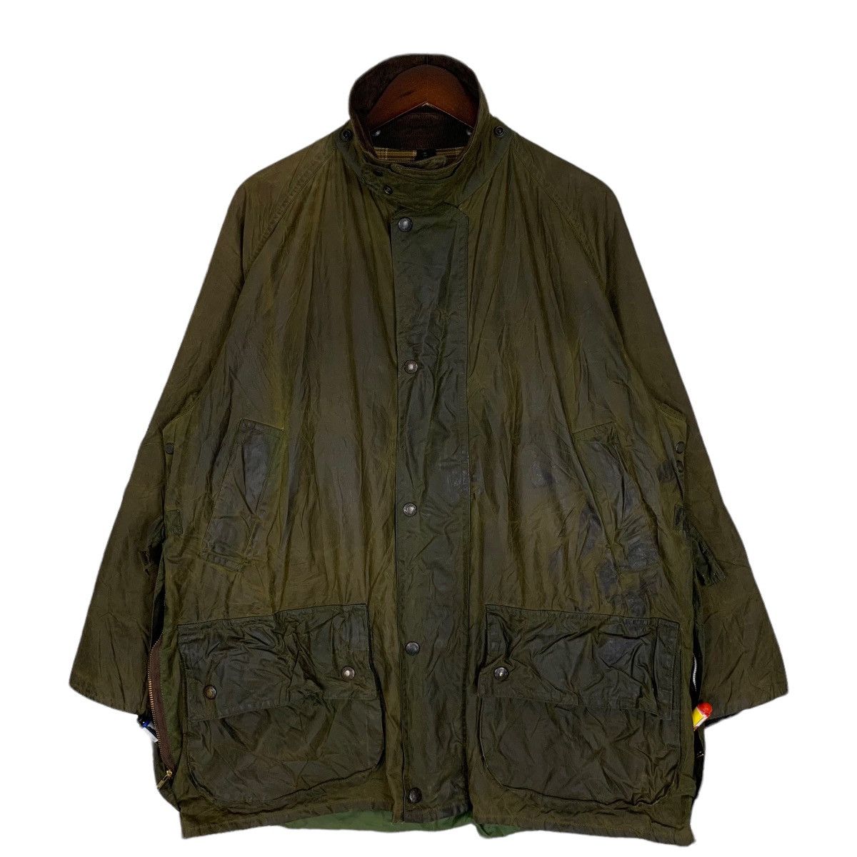 Belstaff Vintage Britton Beltstaff Waxed Cotton Jacket Size US L / EU 52-54 / 3 - 1 Thumbnail