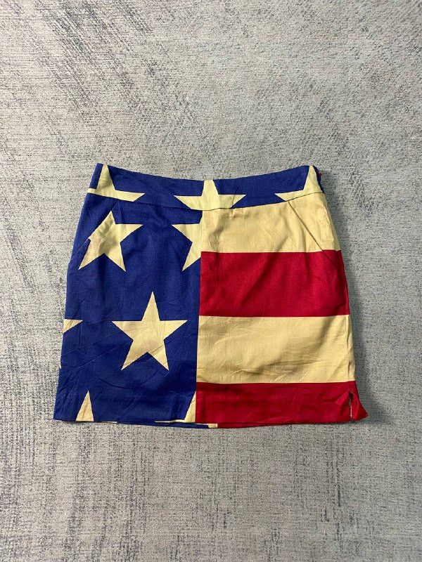Golf Wang Loudmouth USA Flag Golf Skirt Size 28" / US 6 / IT 42 - 1 Thumbnail