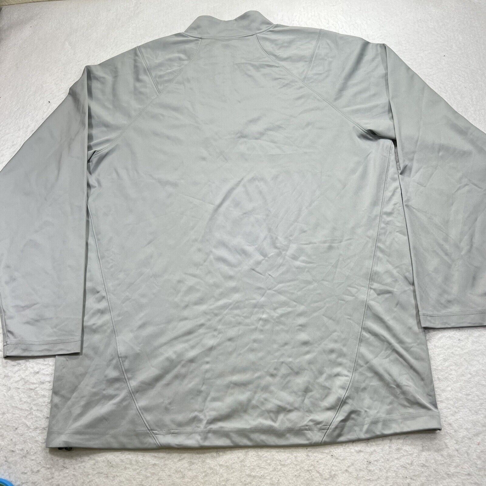 Reebok Reebok Large Gray 1/4 Zip Activewear Sweatshirt Jacket Size US L / EU 52-54 / 3 - 7 Thumbnail