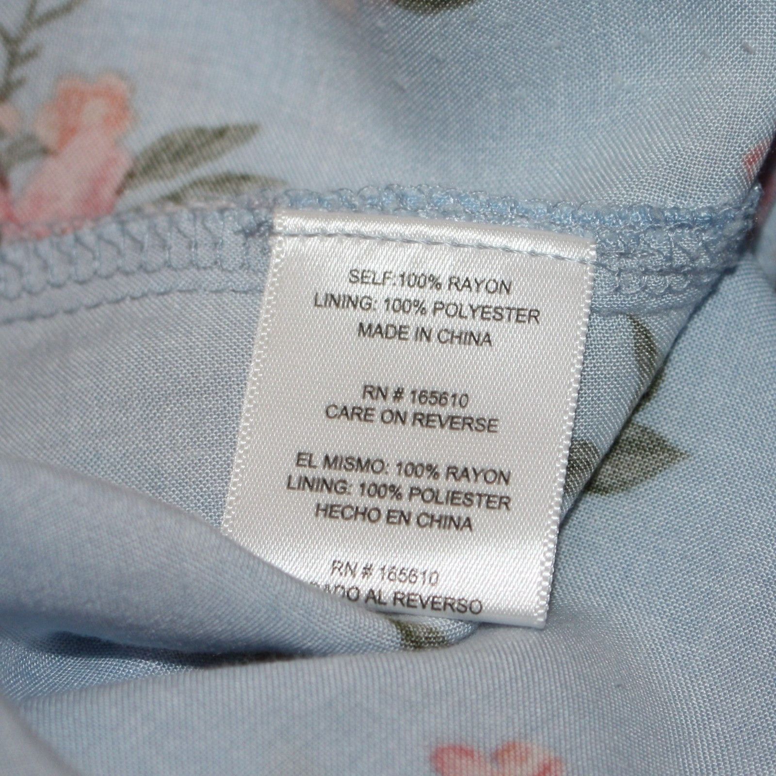 Other Ever After Light Blue Floral Maxi Dress with Side Slit Size L / US 10 / IT 46 - 9 Thumbnail