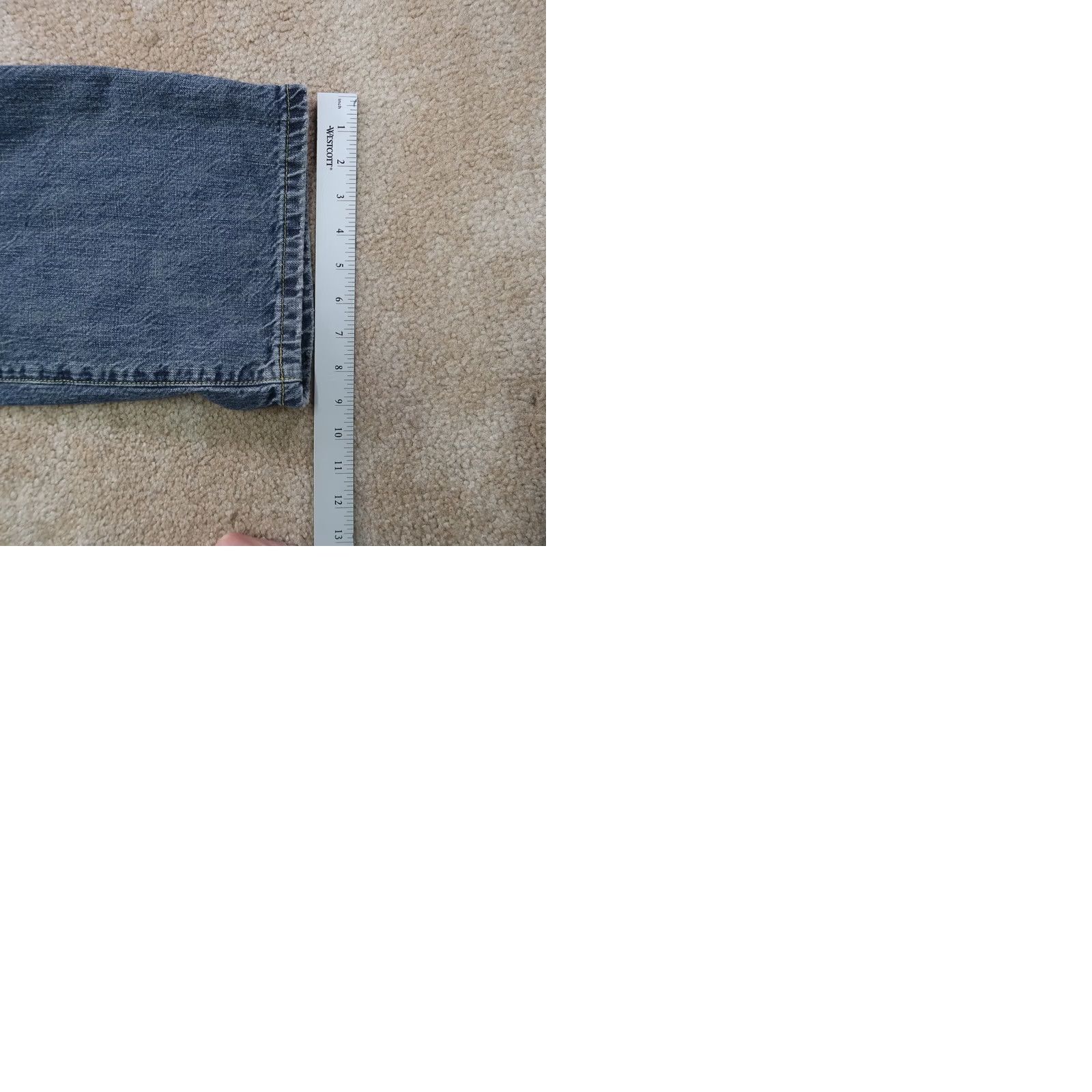 Lucky Brand Lucky Brand Jeans Men 38x30 Denim Blue 5-Pocket Relaxed Loose Fit Vintage 90s Classic Shirt Size US 38 / EU 54 - 9 Thumbnail