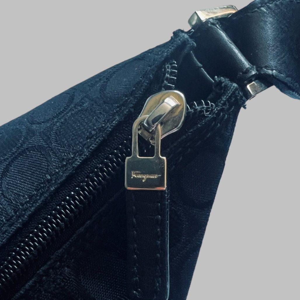 Salvatore Ferragamo Salvatore Ferragamo Black Bag Tote Size ONE SIZE - 8 Thumbnail