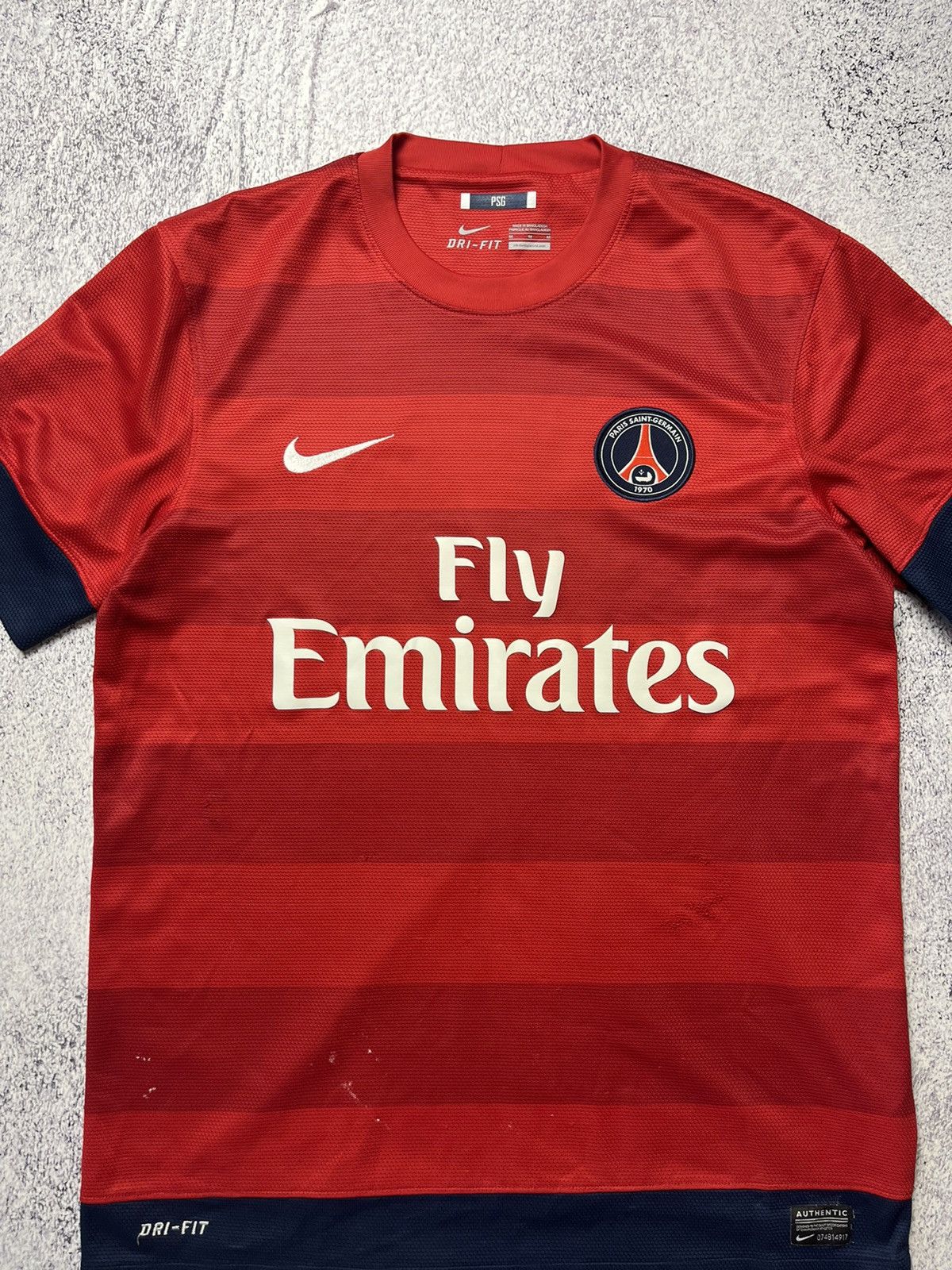 Nike Nike PSG Paris Saint Germain 2013 Soccer Football Jersey Size US M / EU 48-50 / 2 - 4 Thumbnail