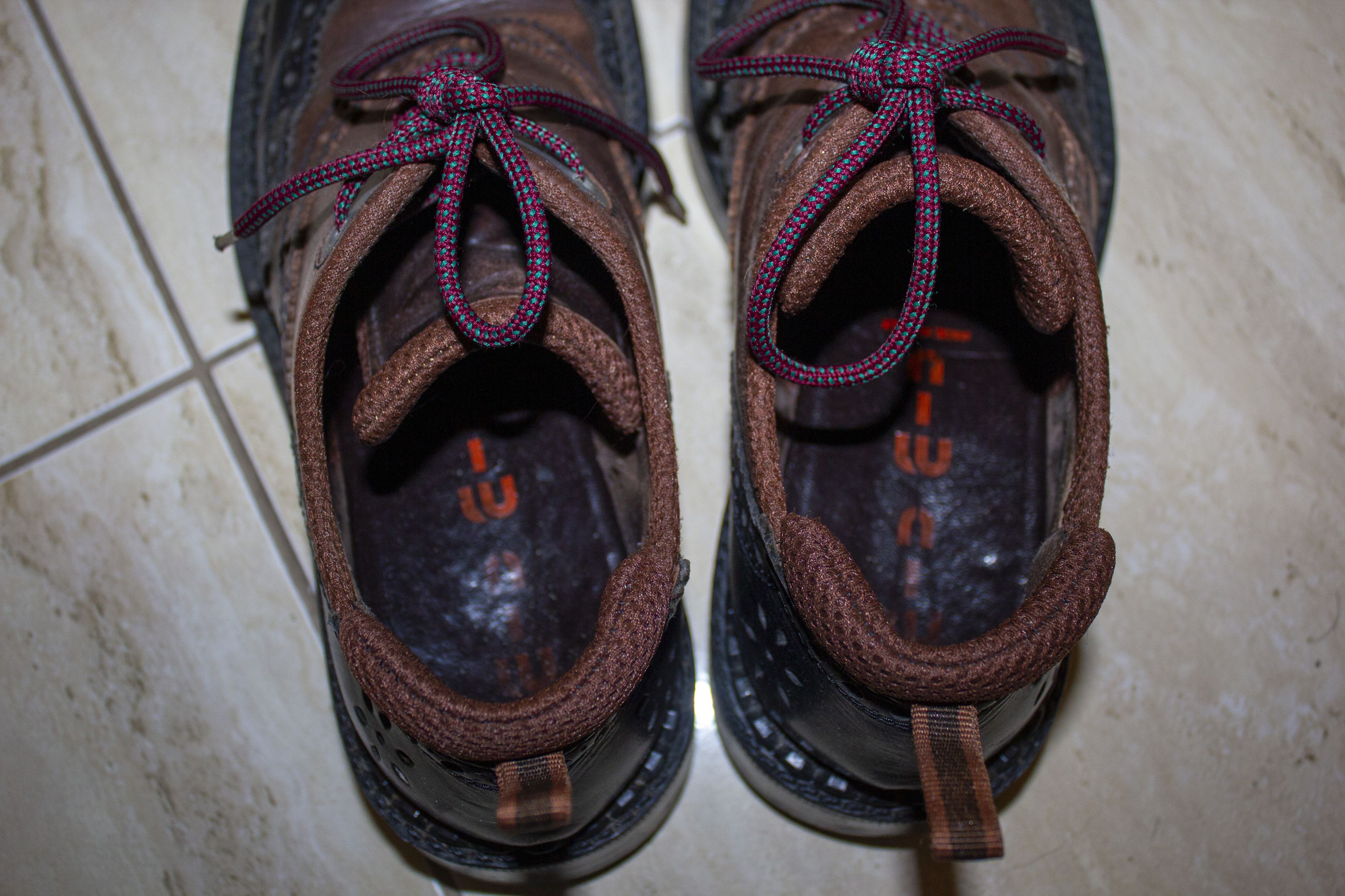 Miu Miu Archive Miu Miu Men's Brown Leather Laced Derby Shoes 1999 Size US 8 / EU 41 - 3 Thumbnail