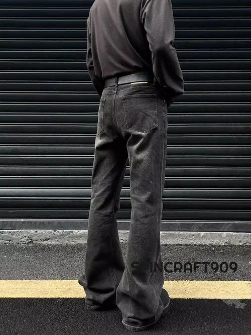 VIBE Stacked Flare Denim Jeans Size US 32 / EU 48 - 3 Thumbnail