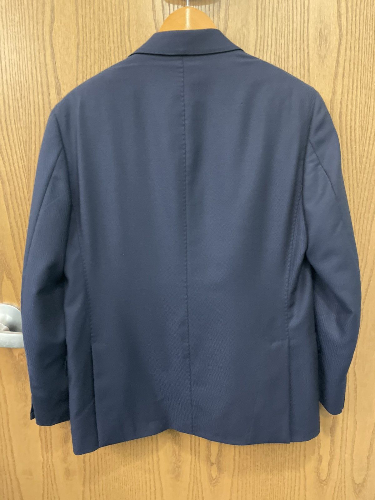Cantarelli CANTARELLI Navy Wool Blazer 50IT/40US Size 40R - 2 Thumbnail