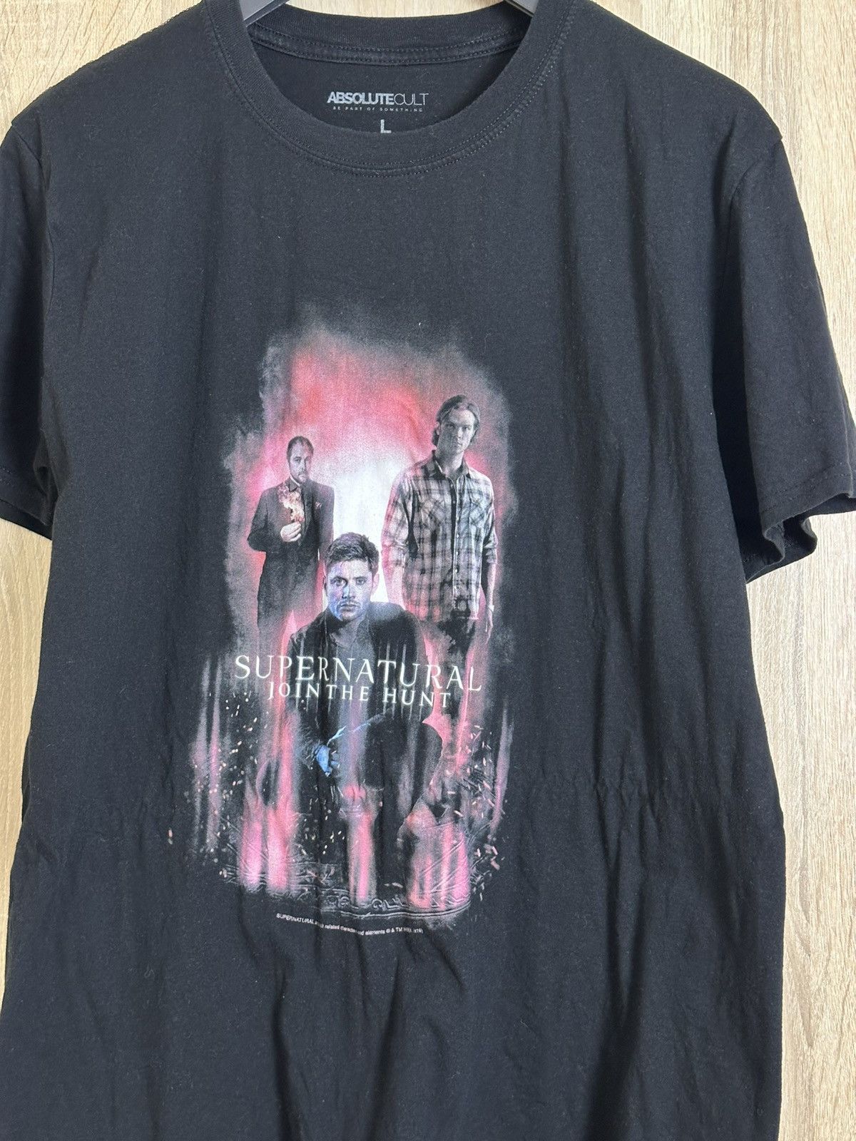 Vintage 🔥 Supernatural Join The Hunt TV Series BBC T Shirt Movie Size US L / EU 52-54 / 3 - 2 Thumbnail