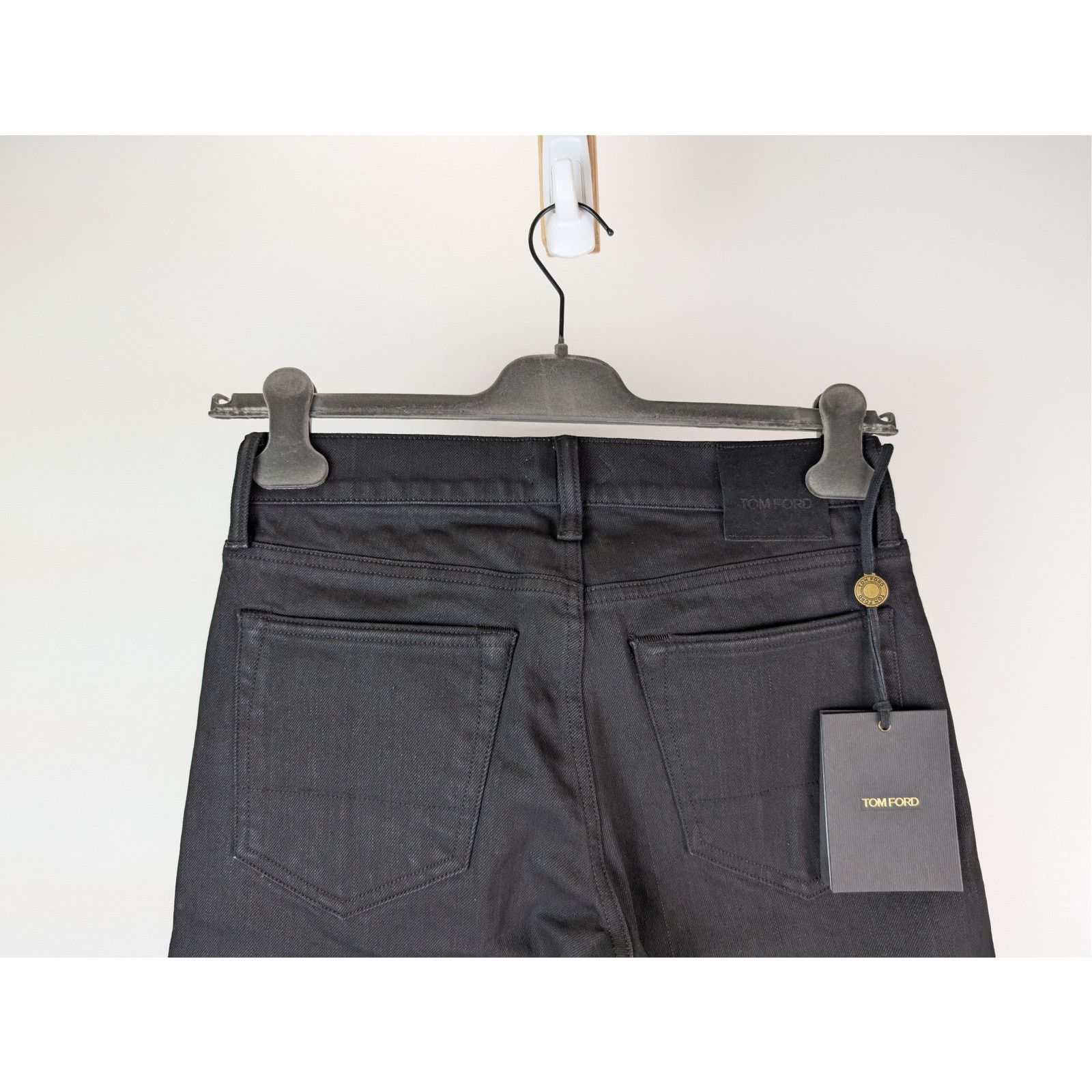 Tom Ford o1rshd1 Slim Denim Jeans in Black Size US 28 / EU 44 - 11 Thumbnail