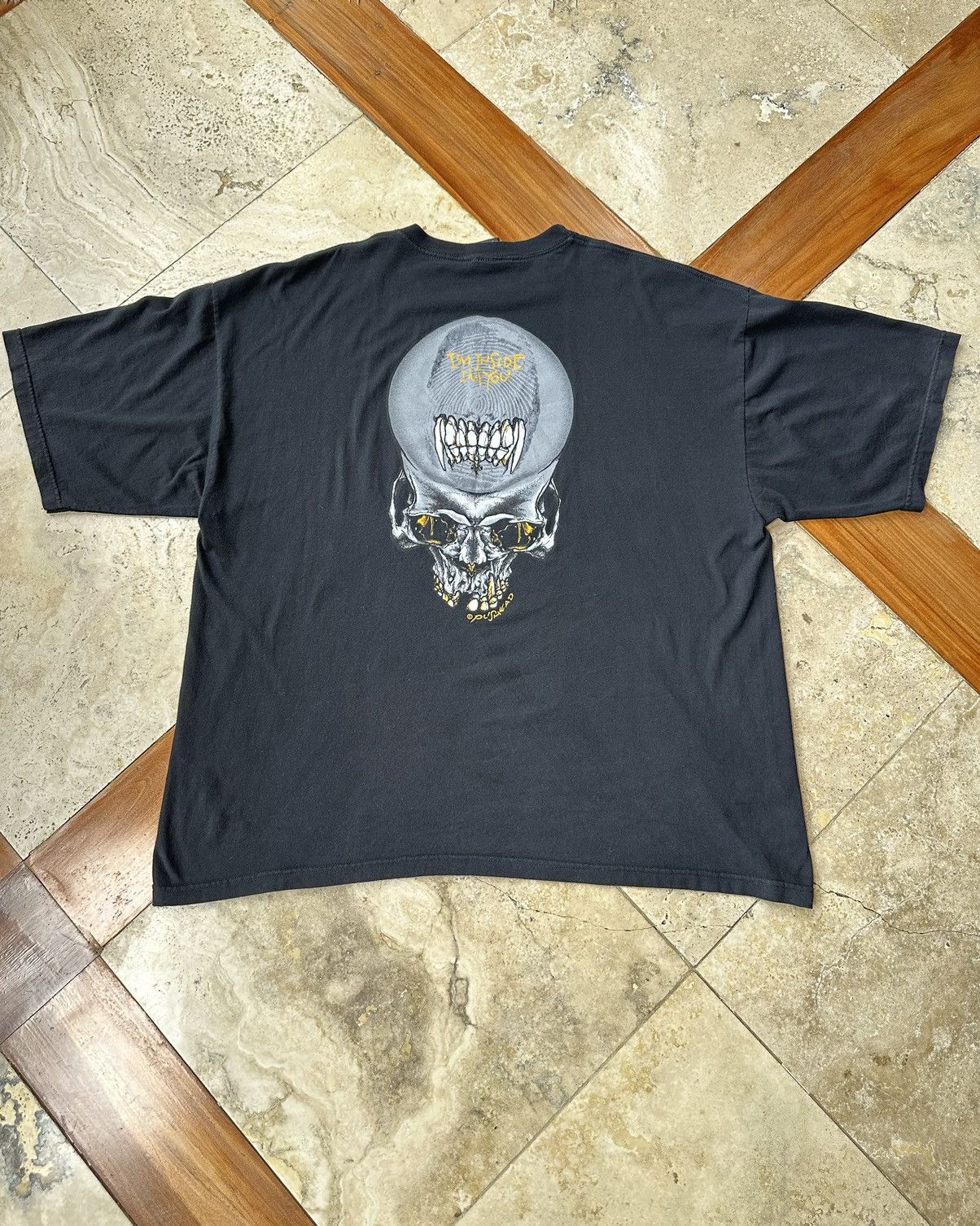 Metallica × Vintage RARE 1994 vintage metallica pushead tee Size US XL / EU 56 / 4 - 2 Thumbnail