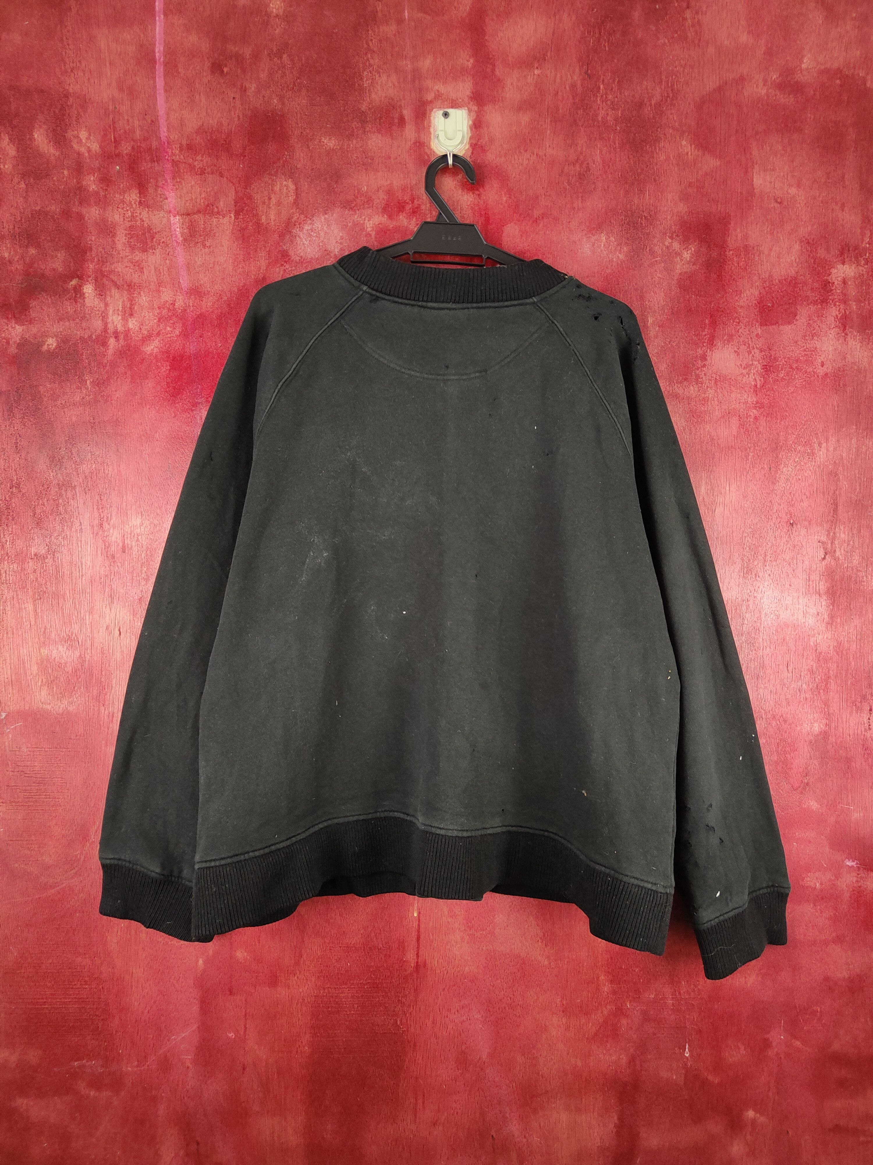 Columbia × Vintage Columbia GRT Black distressed ripped vintage Sweaters #S2136 Size US L / EU 52-54 / 3 - 14 Thumbnail