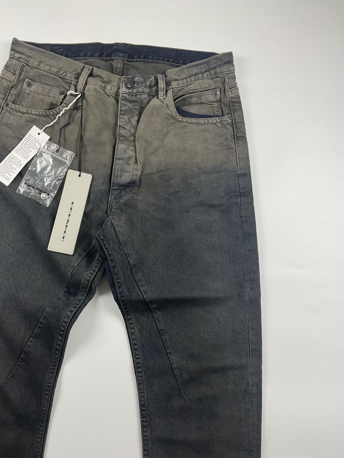 Rick Owens Rick Owens S/S'16 Degrade Hustler Torrence Cropped Denim Size US 31 - 4 Thumbnail