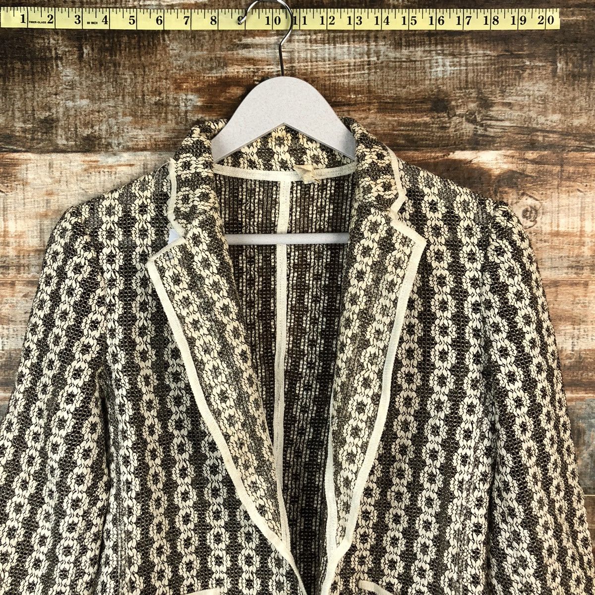 Japanese Brand Japanese Brand Brown Cardigan Knitwear #A1349 Size XS / US 0-2 / IT 36-38 - 4 Thumbnail