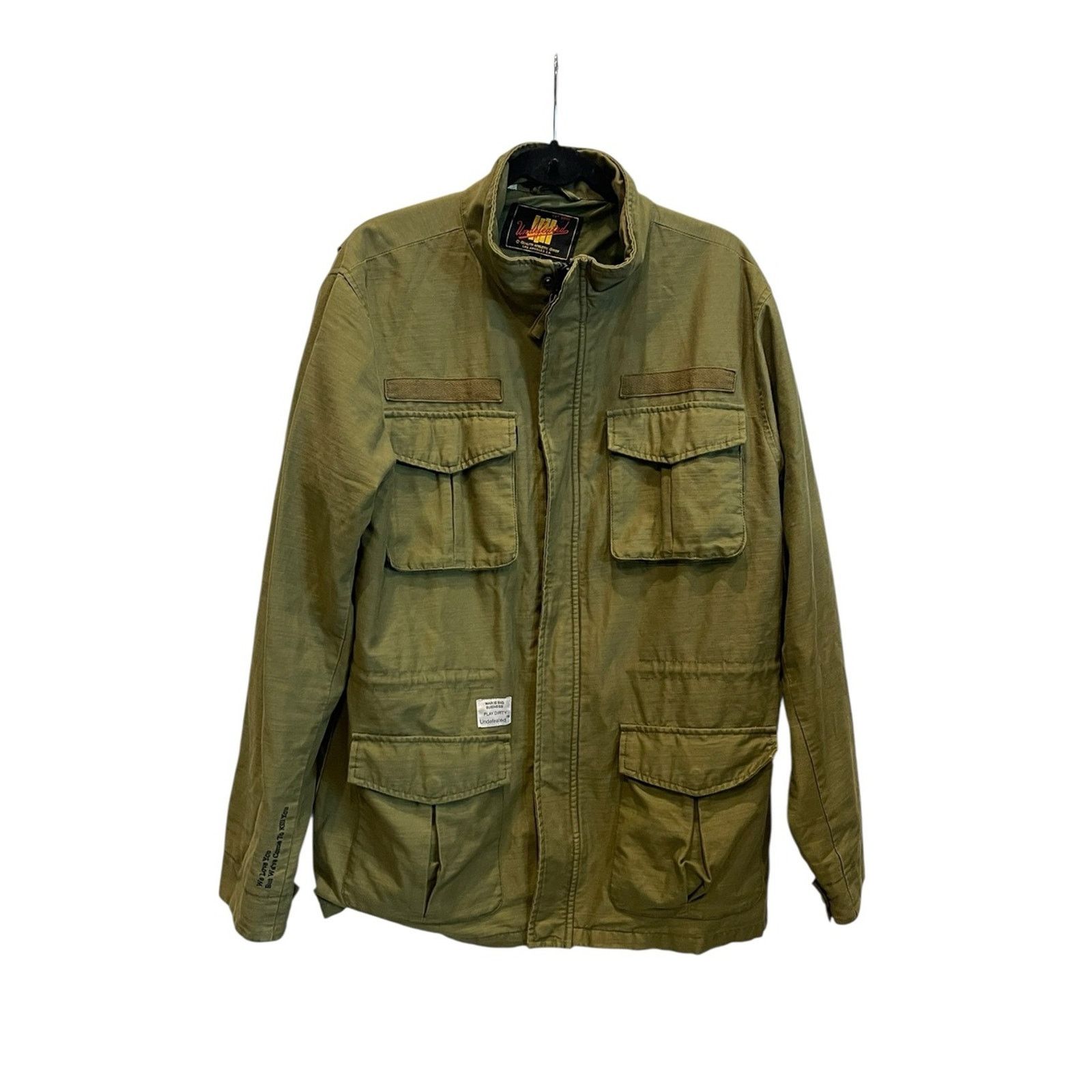 Undefeated Undefeated COMBAT M65 jacket in olive Sz:L Size US L / EU 52-54 / 3 - 1 Thumbnail
