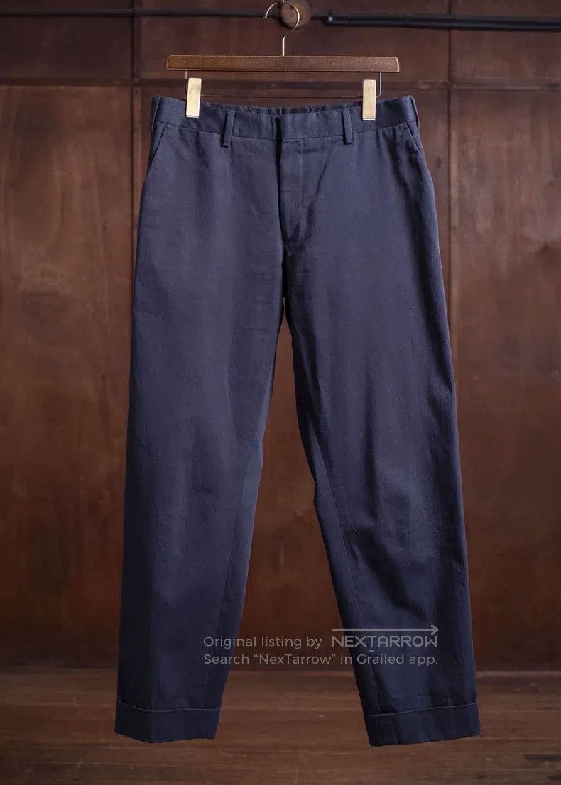 Dries Van Noten Dries Van Noten Blue Casual Pants Size US 30 / EU 46 - 1 Thumbnail