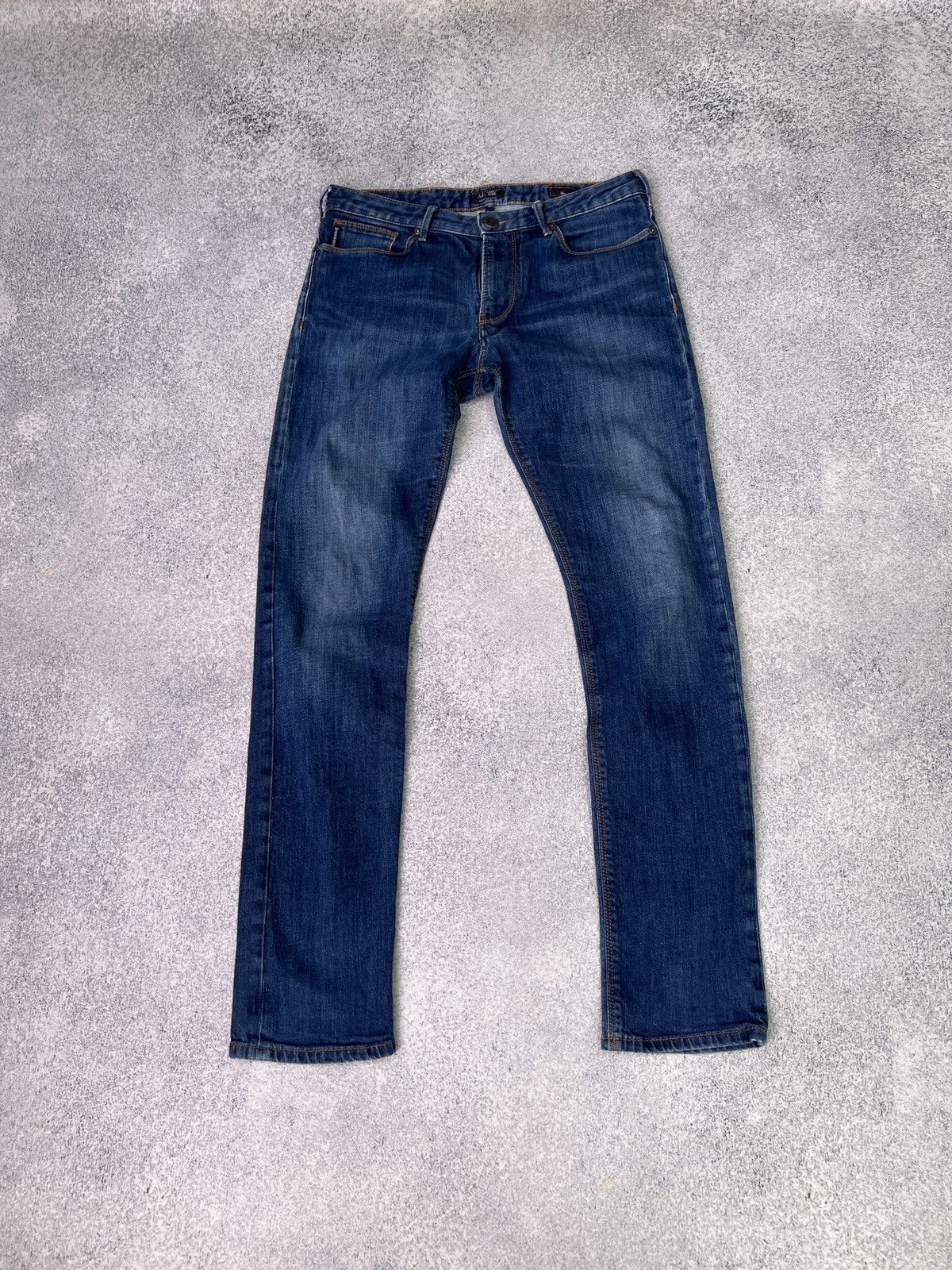Armani × Vintage Vintage Armani Jeans Denim Blue pants Size US 31 - 4 Thumbnail