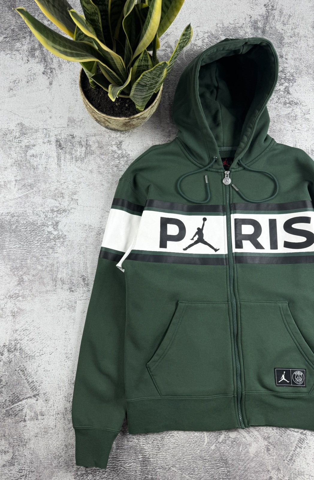 Nike Nike PSG Paris Saint Germain Soccer Zip Hoodie Pullovover Size US M / EU 48-50 / 2 - 2 Thumbnail