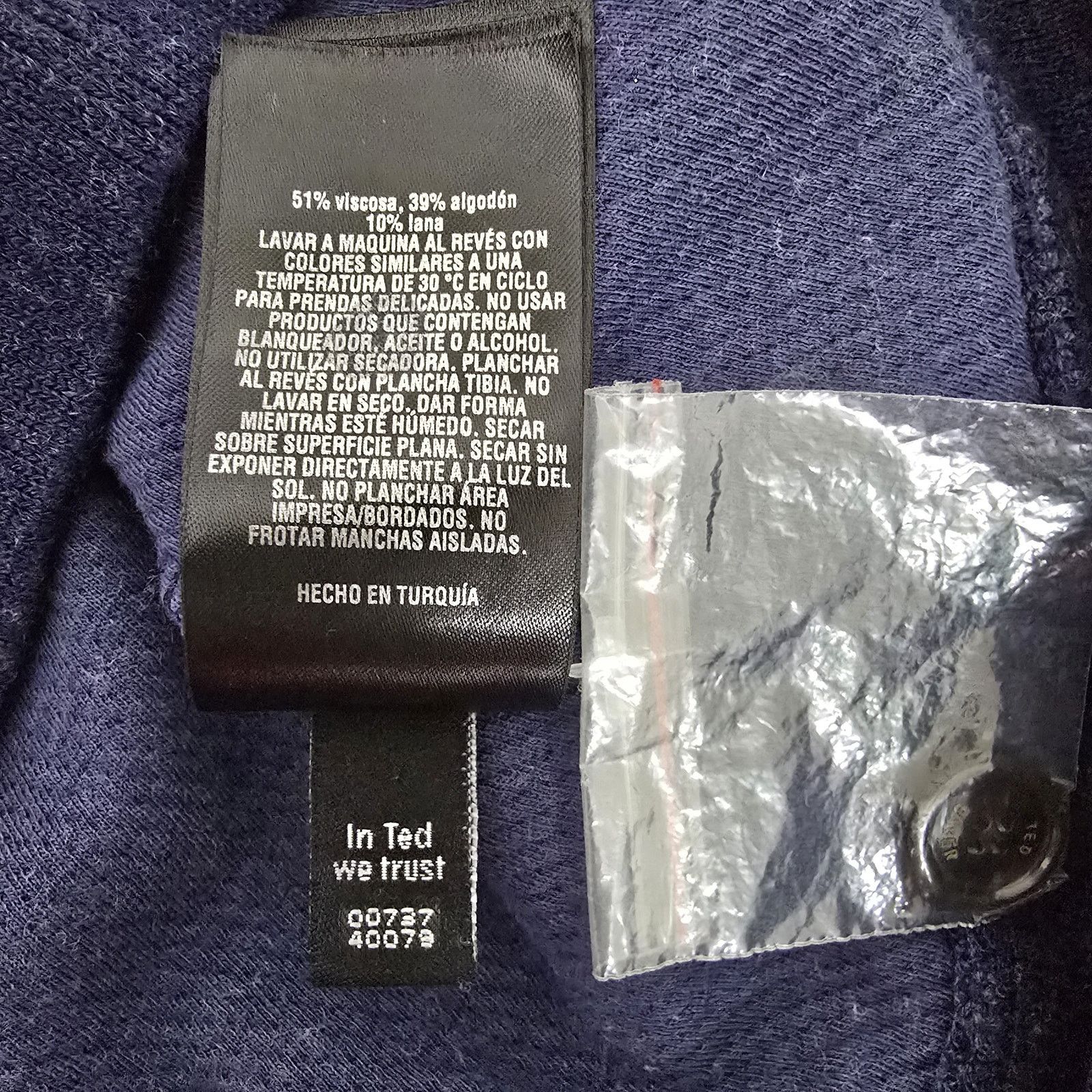 Ted Baker Ted Baker London Valerio Sweater 1/4 Zip Pullover Sz 6 L/XL Size US L / EU 52-54 / 3 - 12 Thumbnail