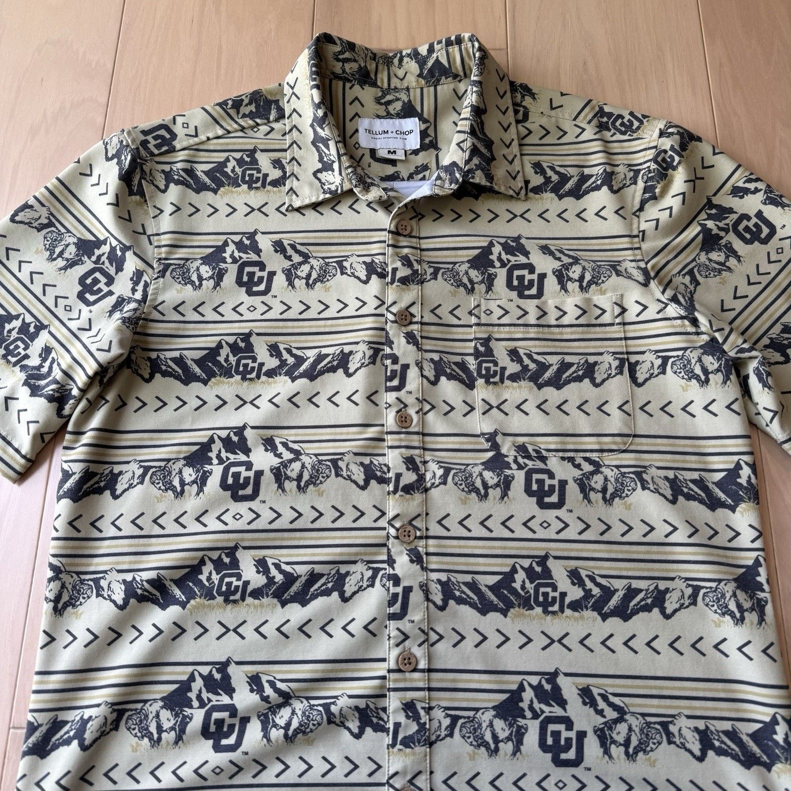 Other Colorado Buffaloes Shirt M Multicolor Tellum Chop Short Size US M / EU 48-50 / 2 - 3 Thumbnail