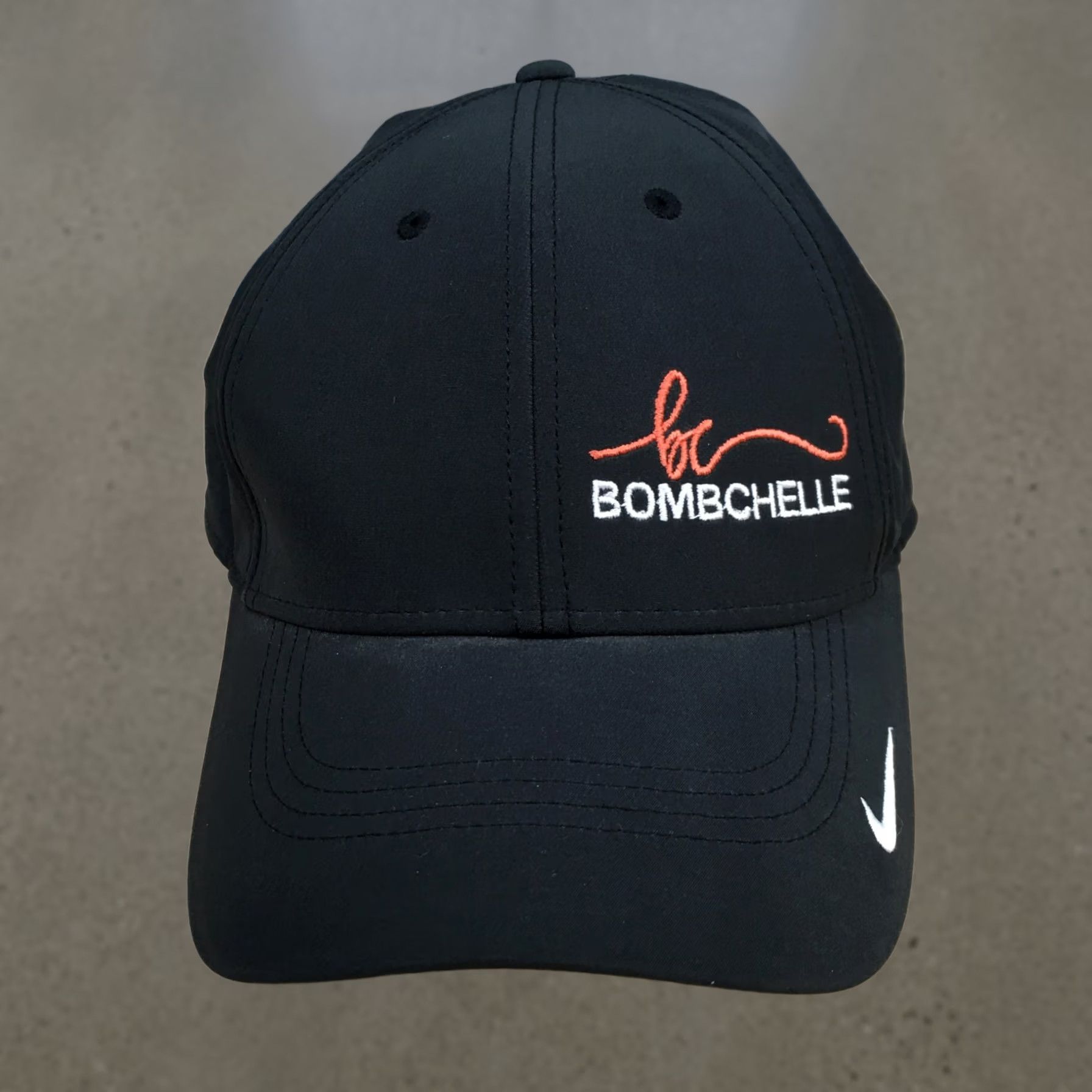 Nike Nike Be Bombchelle Baseball Cap Hat Mens OS Black Dri-Fit Adjustable Legacy91 Size ONE SIZE - 1 Thumbnail