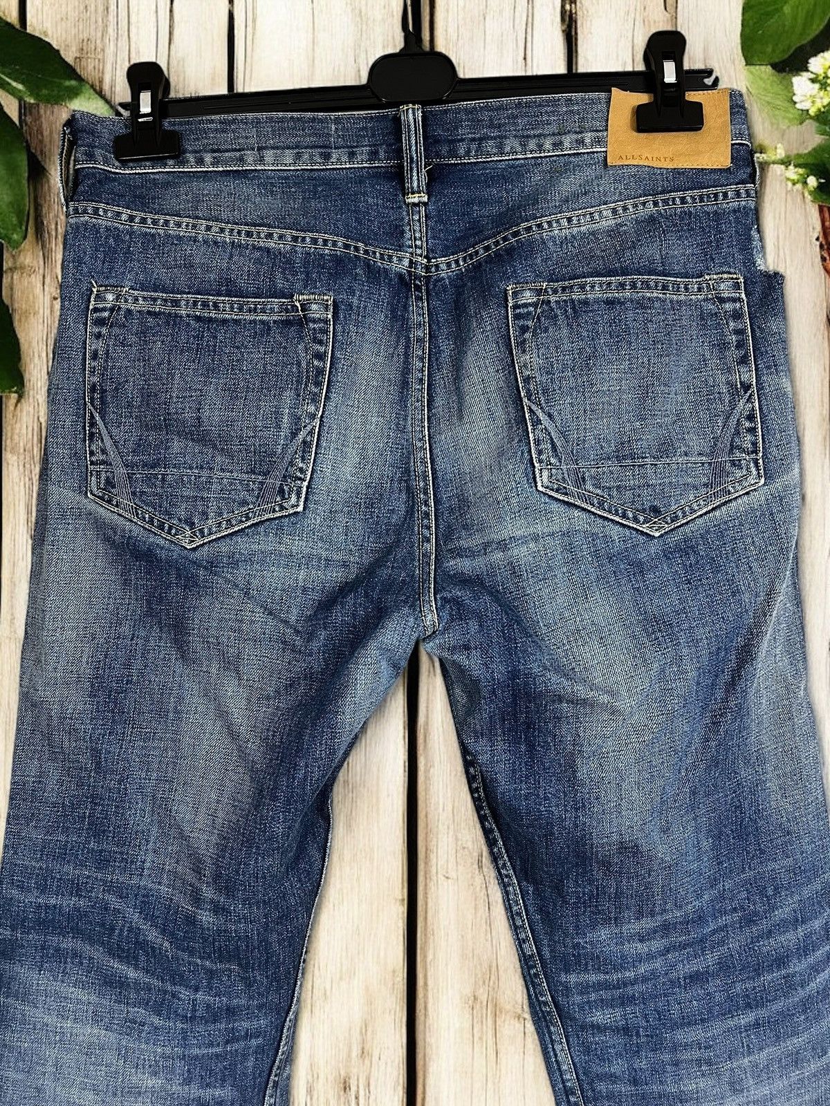 Allsaints AllSaints Sid straight jeans size W33 Size US 33 - 4 Thumbnail