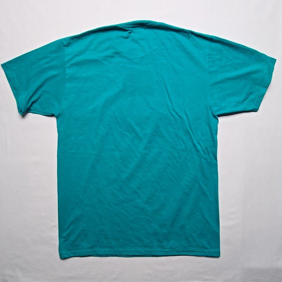 Jerzees Vintage Arizona Cactus Tee Floral Turquoise Blue L Shirt Size US L / EU 52-54 / 3 - 5 Thumbnail