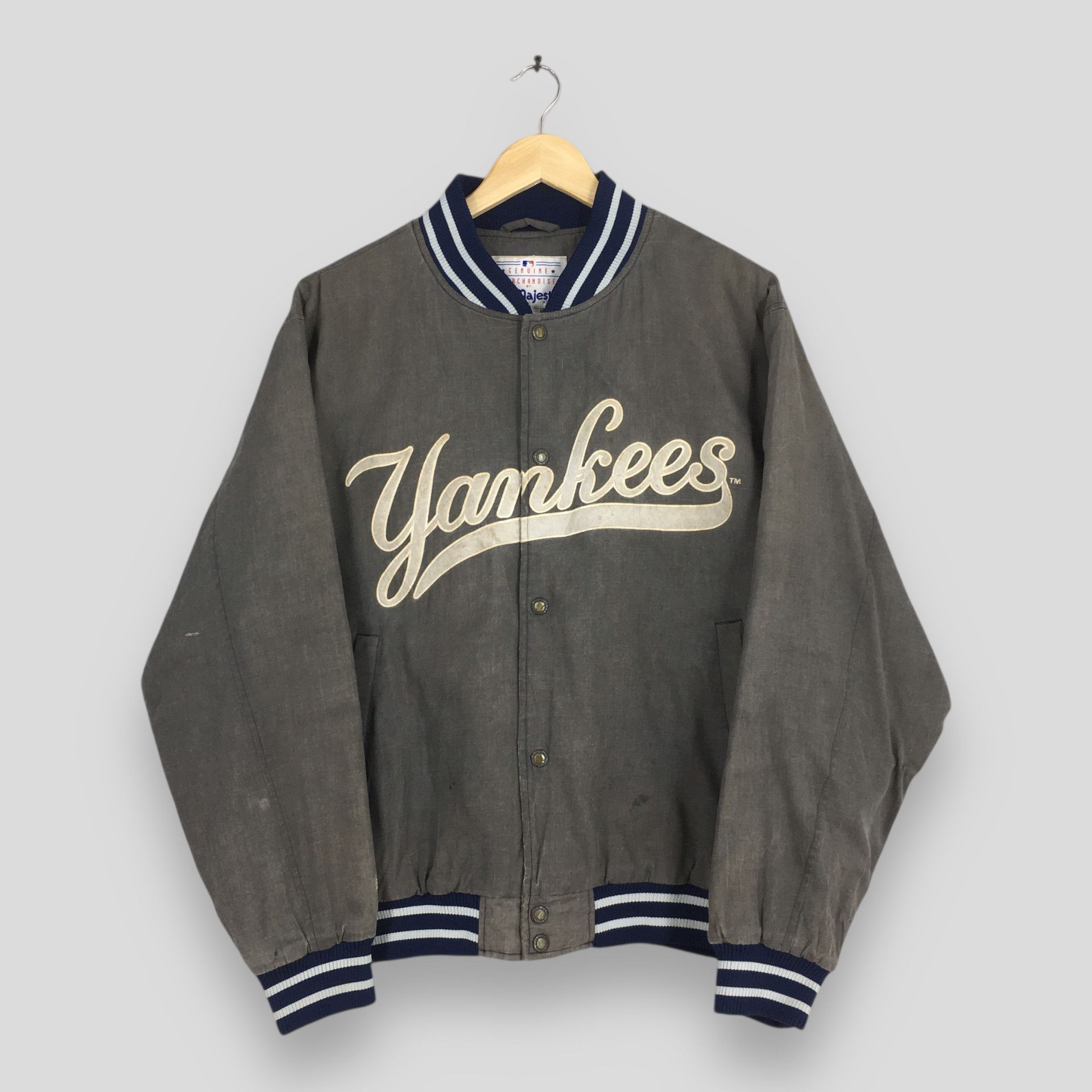 MLB Vintage New York Yankees MLB Varsity Jacket Large Size US L / EU 52-54 / 3 - 1 Thumbnail