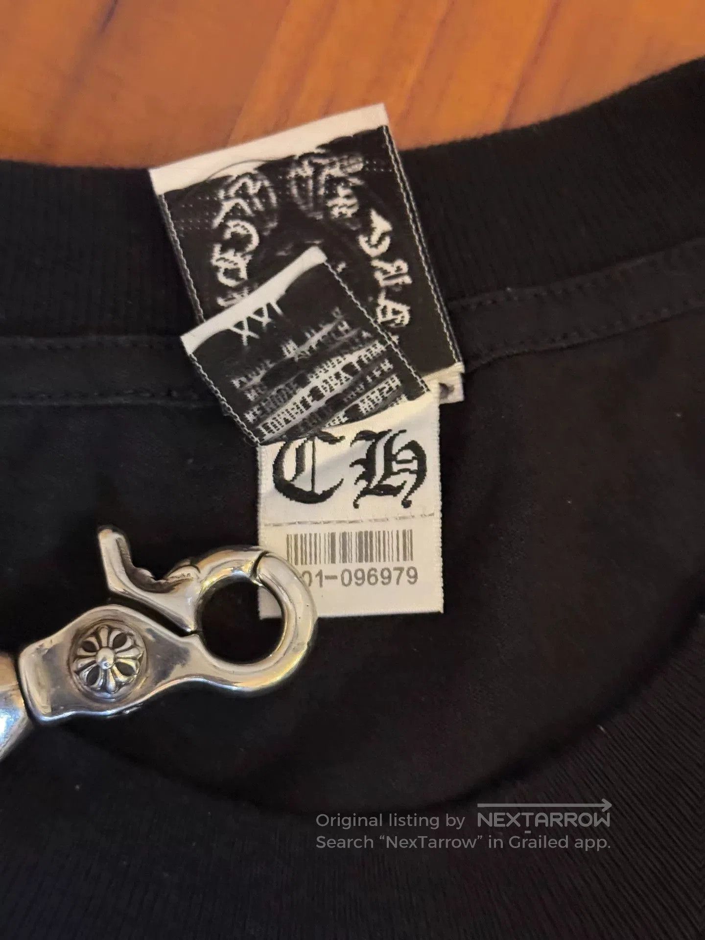 Chrome Hearts Chrome Hearts 90s Gold Horseshoe Longsleeve. Size US XXL / EU 58 / 5 - 6 Thumbnail
