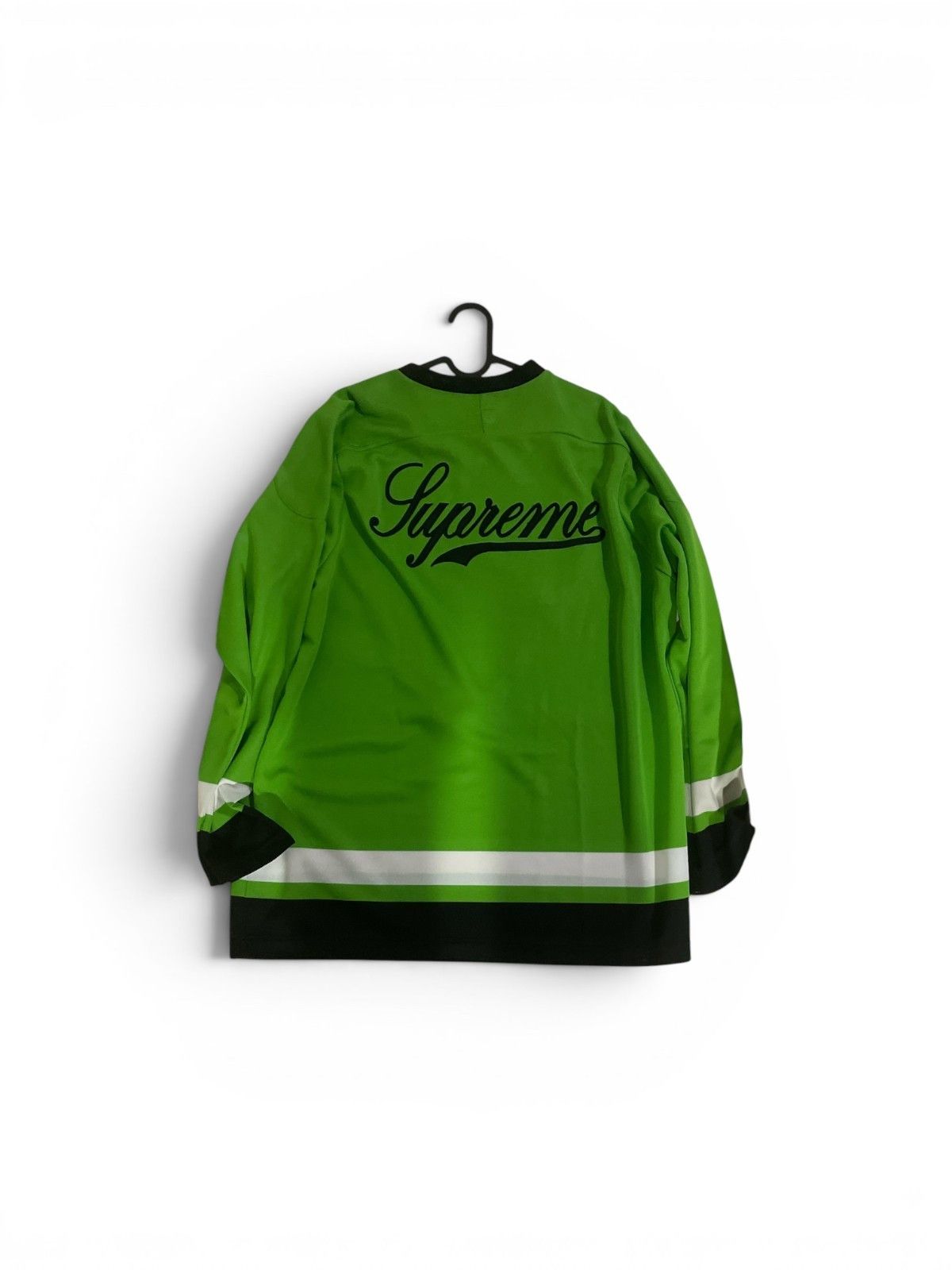 Supreme Supreme Lamborghini Hockey Jersey SS20 Lime Green Large Size US L / EU 52-54 / 3 - 2 Thumbnail