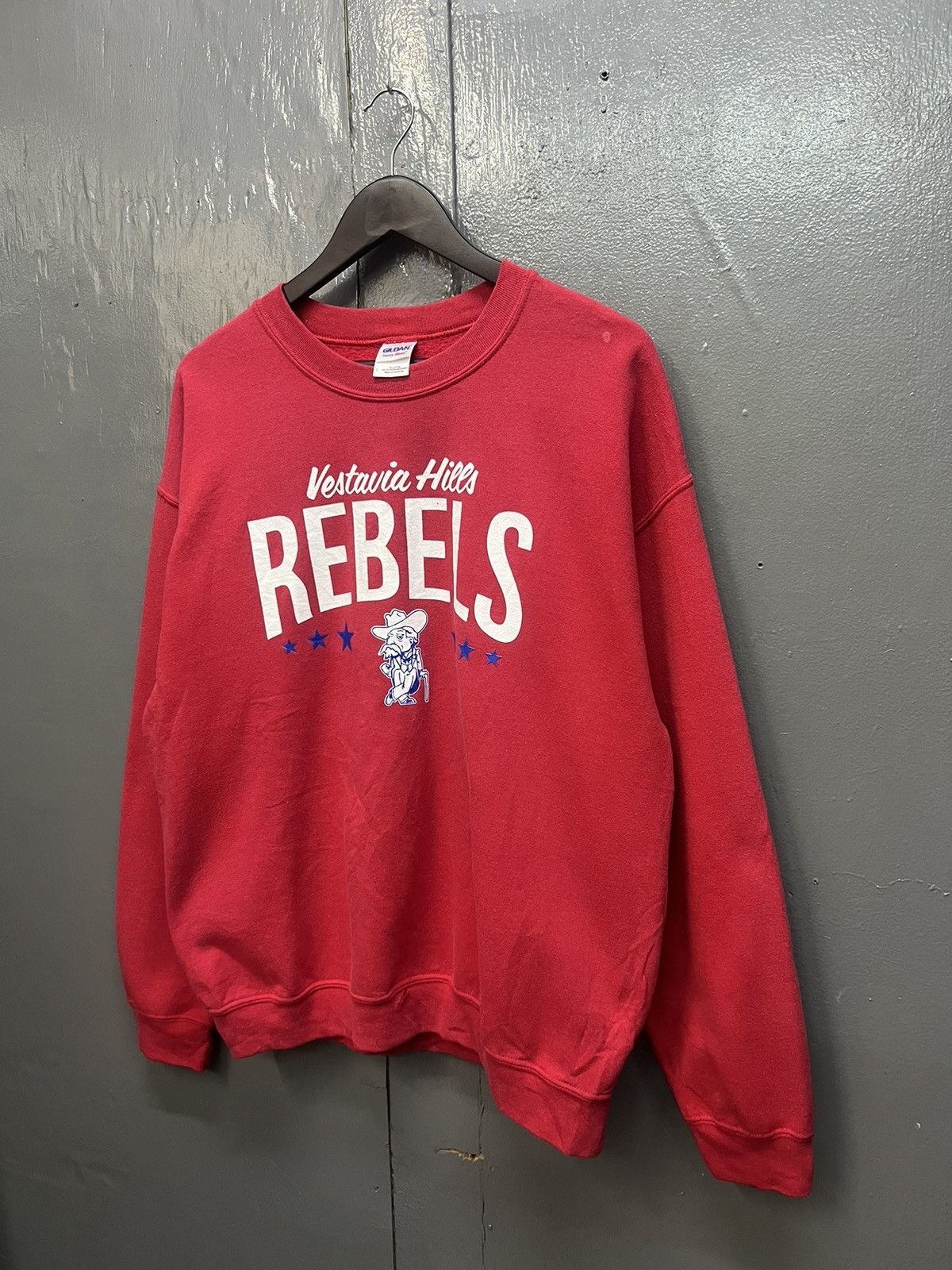 Vintage Vintage Vestavia Hills Rebels Sweatshirt Size US L / EU 52-54 / 3 - 3 Thumbnail