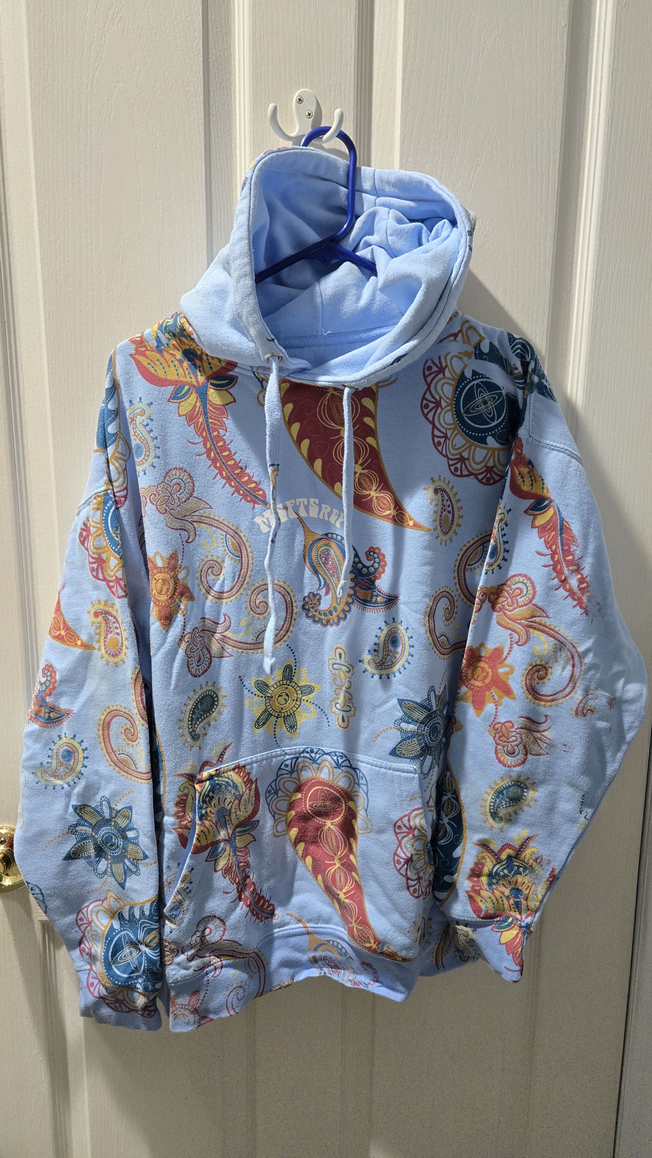 Jaden Smith MsftsRep x Jaden Smith Paisley Hoodie Size US L / EU 52-54 / 3 - 1 Thumbnail