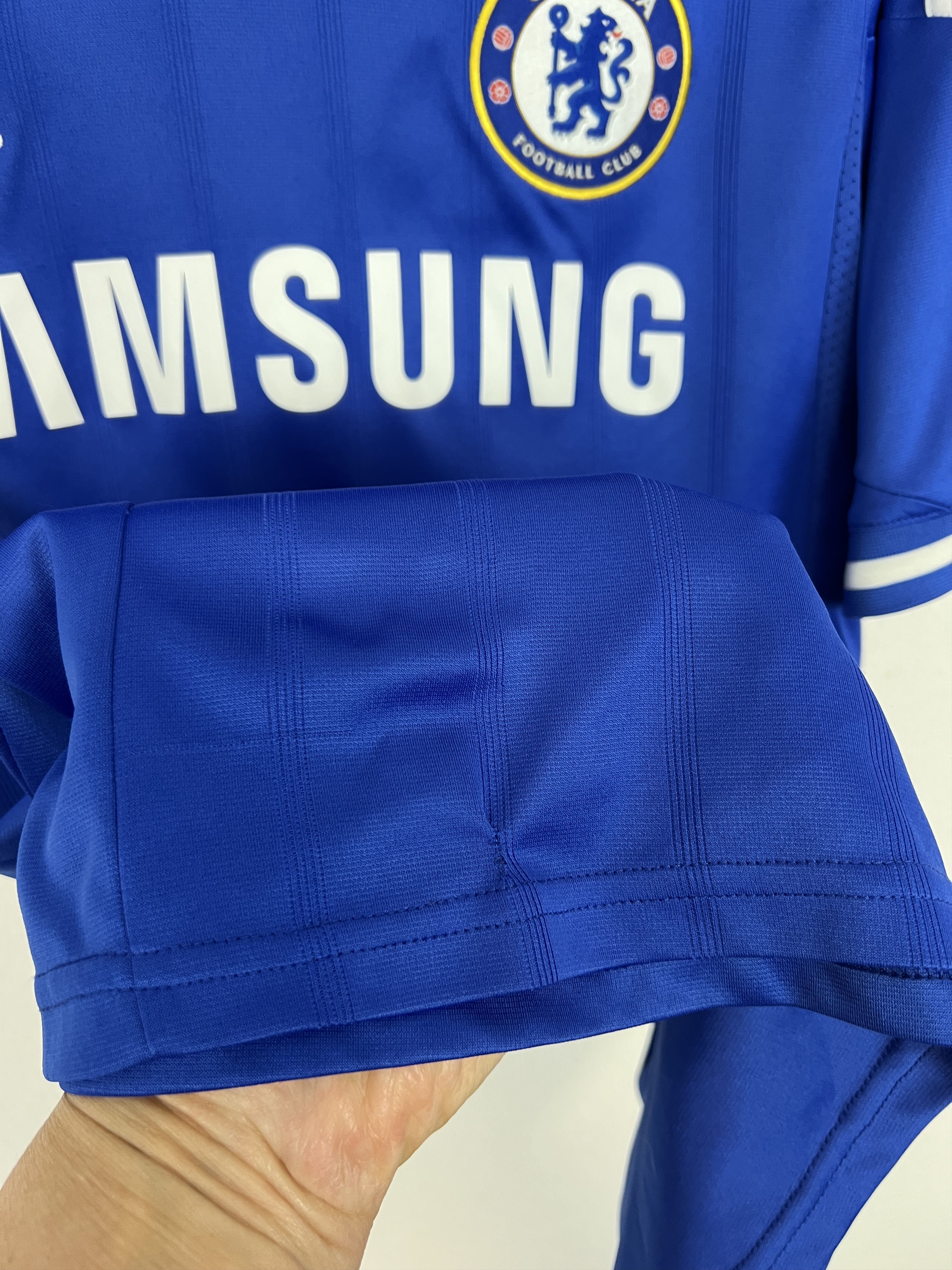 Adidas Chelsea football shirt 2013 Soccer #5 Essien Adidas Tee Size US M / EU 48-50 / 2 - 16 Thumbnail