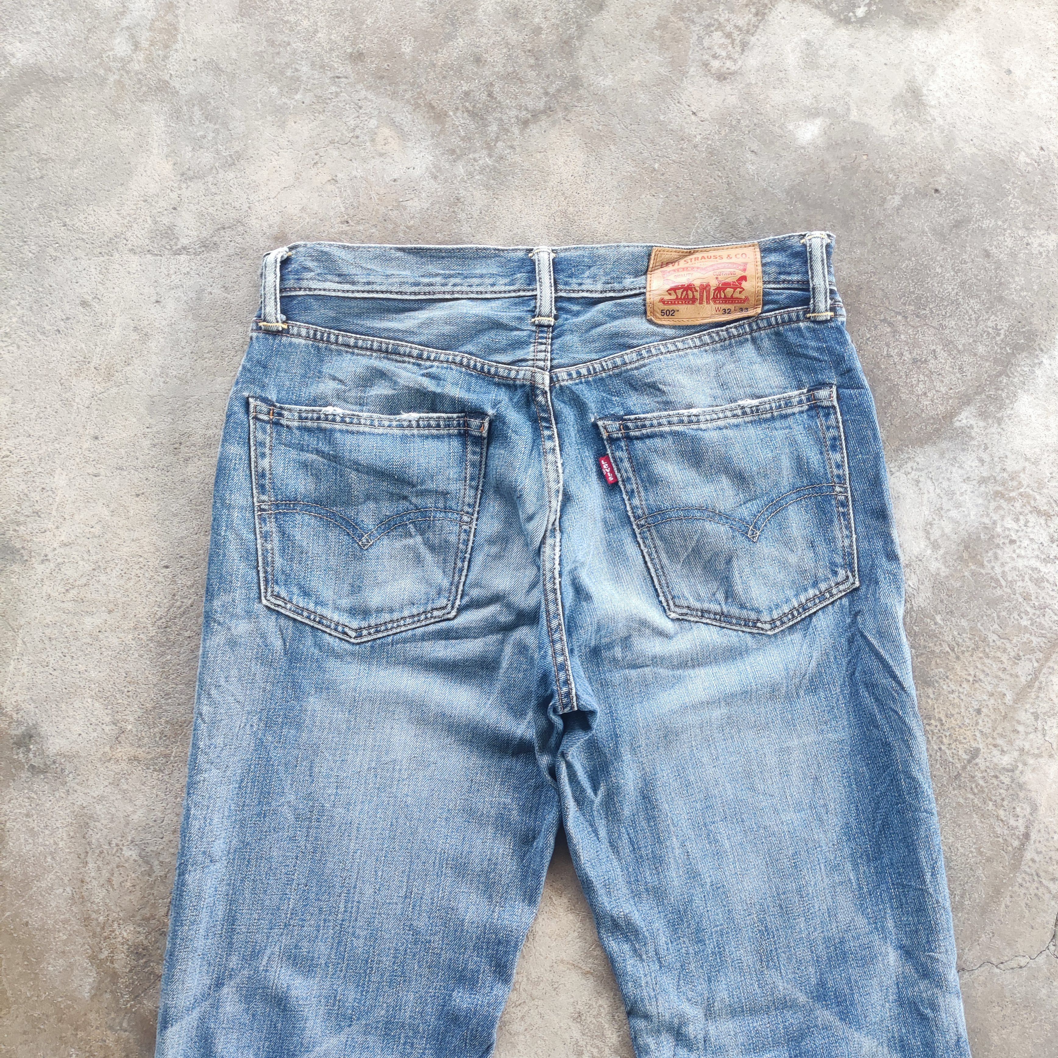Levi's Vintage Levi's 505 Brand Ripped Jeans faded pants Size US 35 - 10 Thumbnail