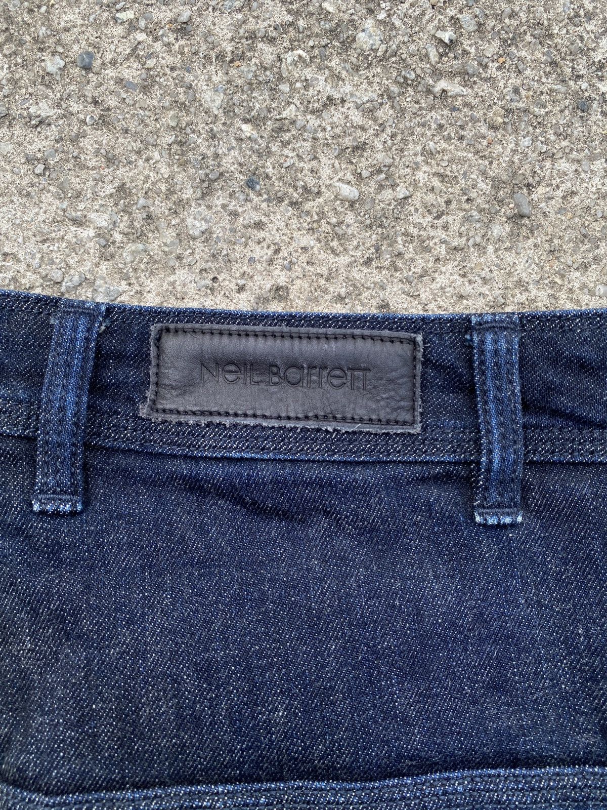 Neil Barrett 2000s - Neil Barrett Cropped Skinny Fit Denim Size US 31 - 8 Thumbnail
