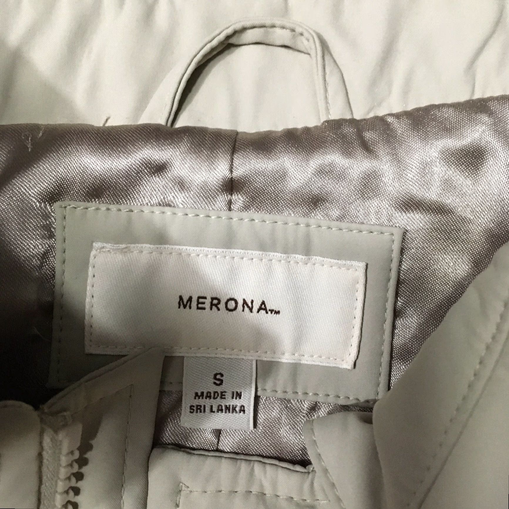Merona Merona Trench Coat Jacket Tan Beige Long Sleeve Pockets Women S Regular XS? Size S / US 4 / IT 40 - 5 Thumbnail