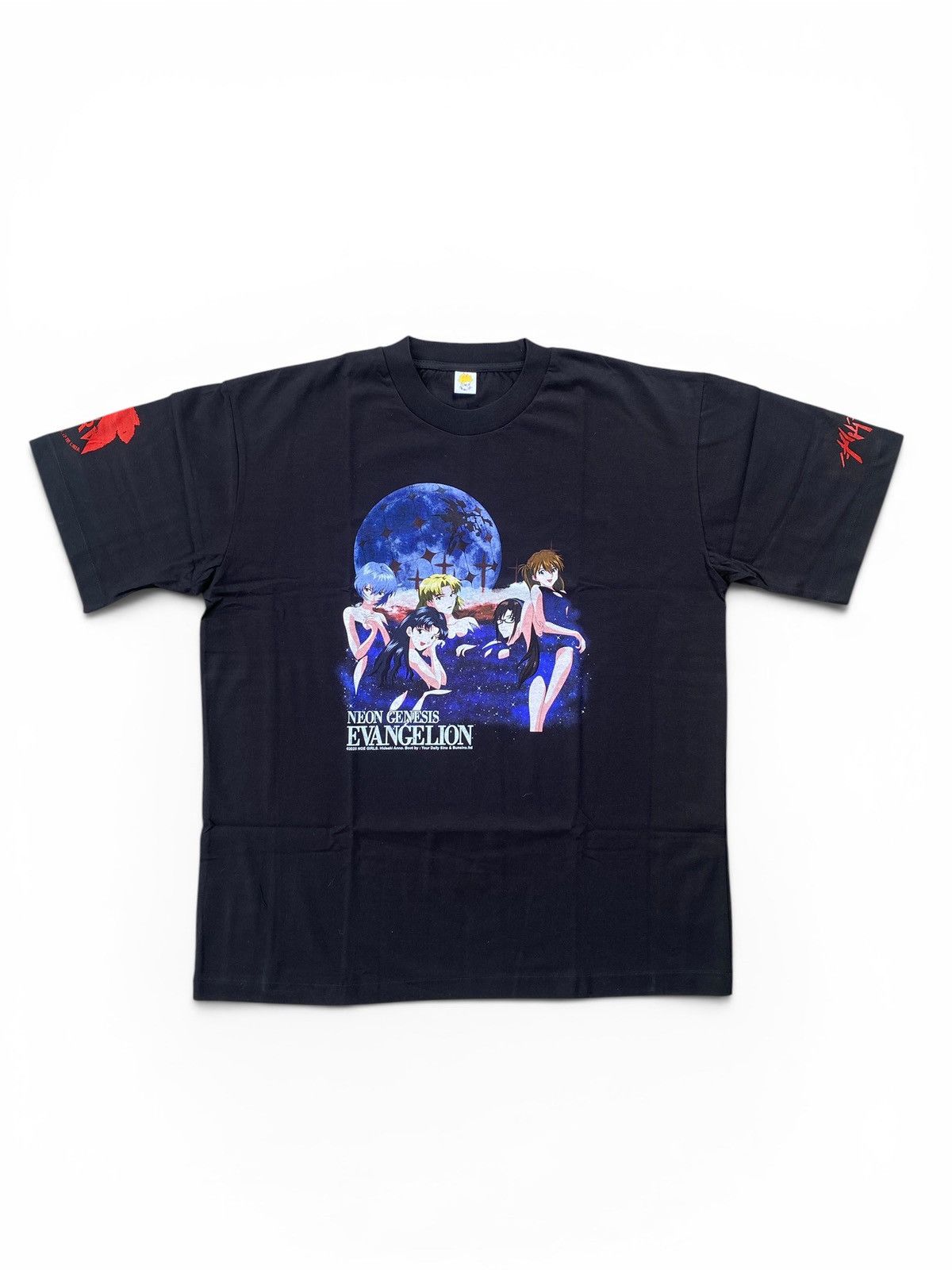 Japanese Brand Rare Evangelion Waifu Anime Shirt Neon Genesis Graphic Tee Size US XL / EU 56 / 4 - 1 Thumbnail