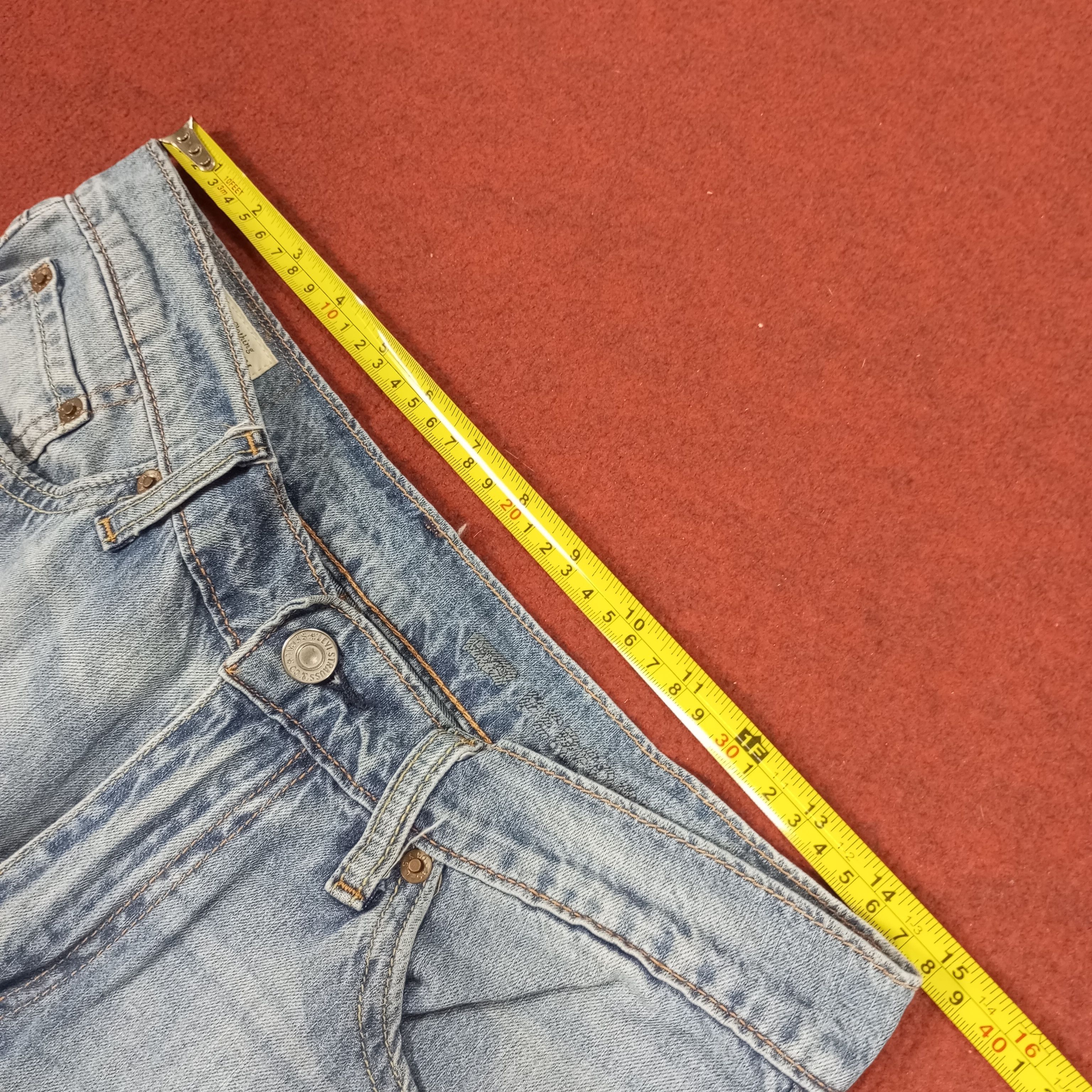 Levi's × Vintage Levis Big E Streetwear Distressed Jeans Size US 30 / EU 46 - 7 Thumbnail