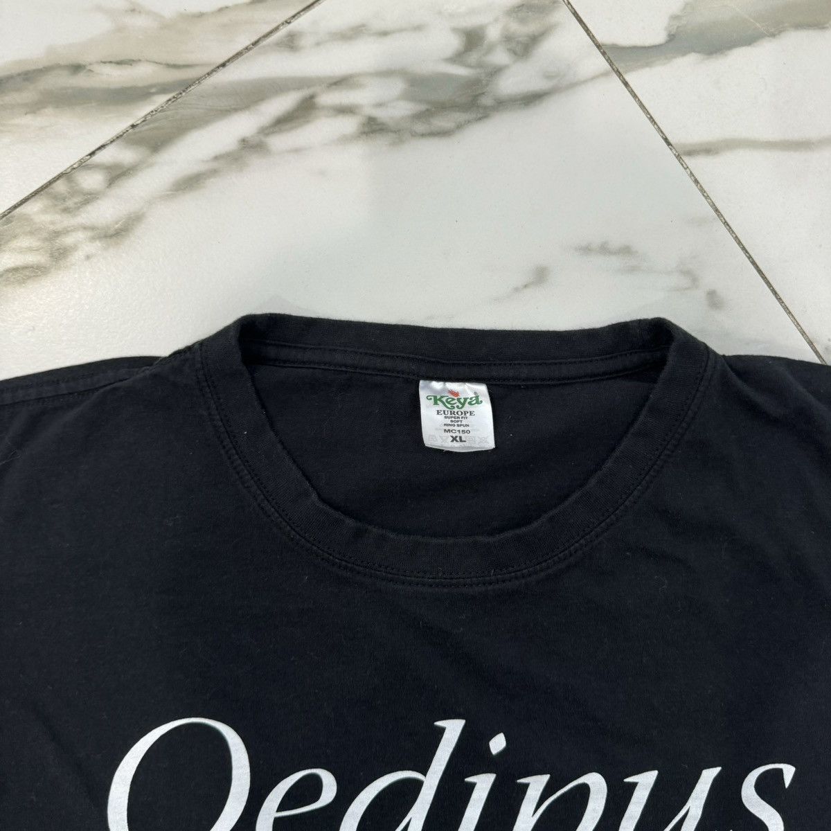 Vintage VINTAGE 90s OEDIPUS HUMOR TEE! Size US XL / EU 56 / 4 - 4 Thumbnail