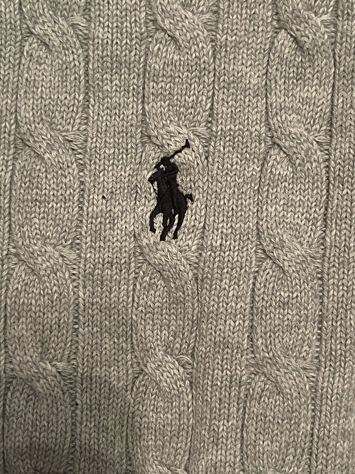 Ralph Lauren Grey Ralph Lauren knit jumper Size US S / EU 44-46 / 1 - 2 Thumbnail
