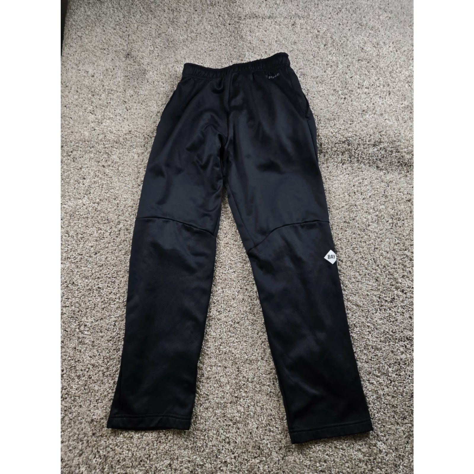 Nike Nike Dri-FIT Joggers Pants Mens Small Black Fleece Athletic Tapered Leg Size US 29 - 5 Thumbnail