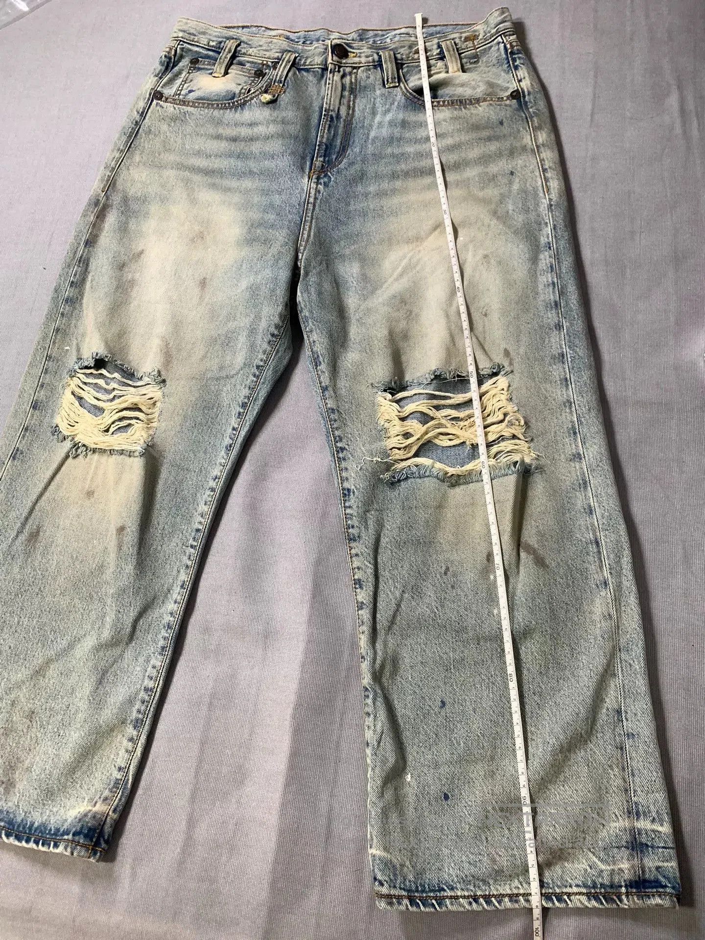 R13 R13 Distressed Vintage Jeans. Size US 30 / EU 46 - 8 Thumbnail