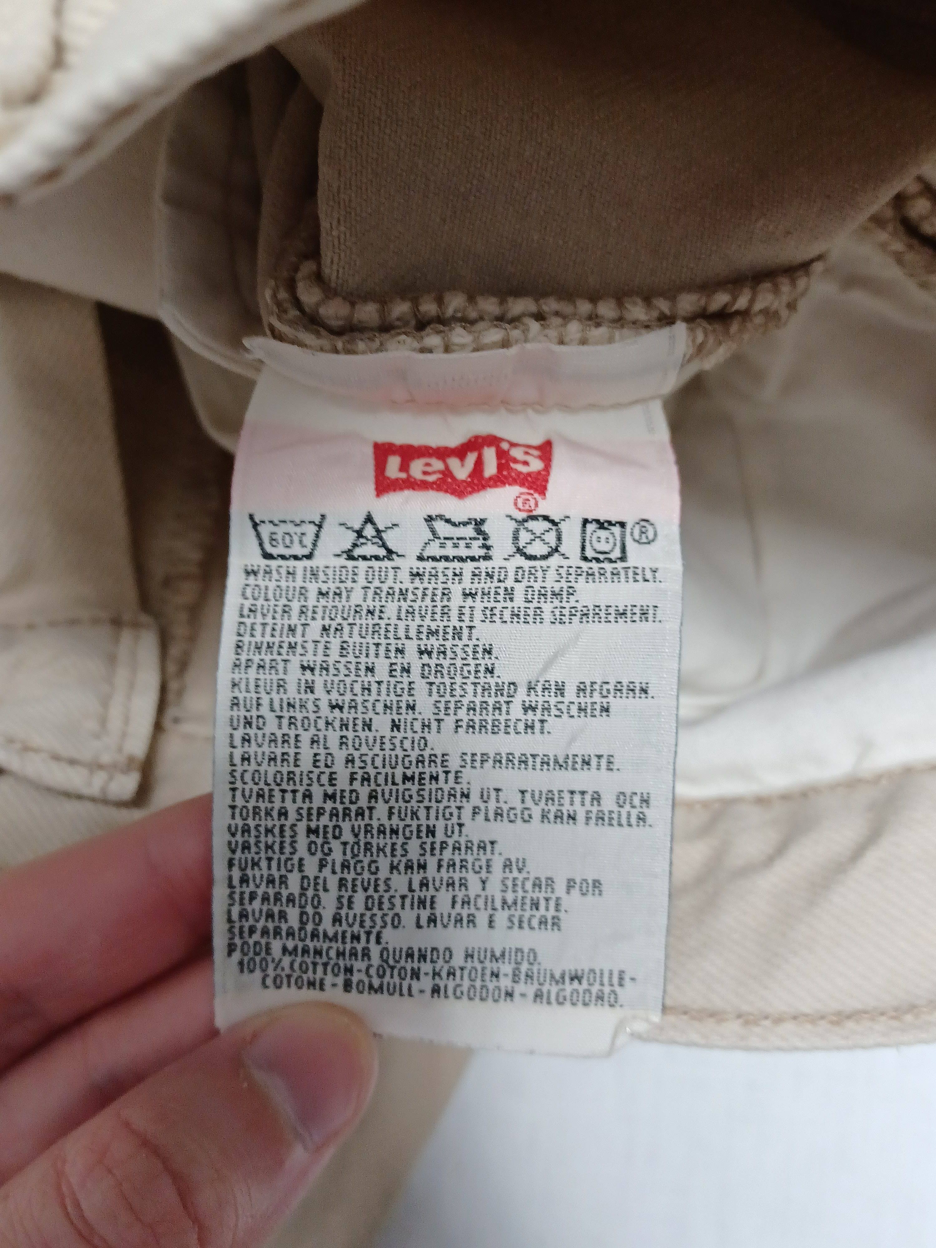 Levi's Vintage Clothing Made in USA button vintage 1995 levis 501 denim w34 L30 Size US 34 / EU 50 - 6 Thumbnail