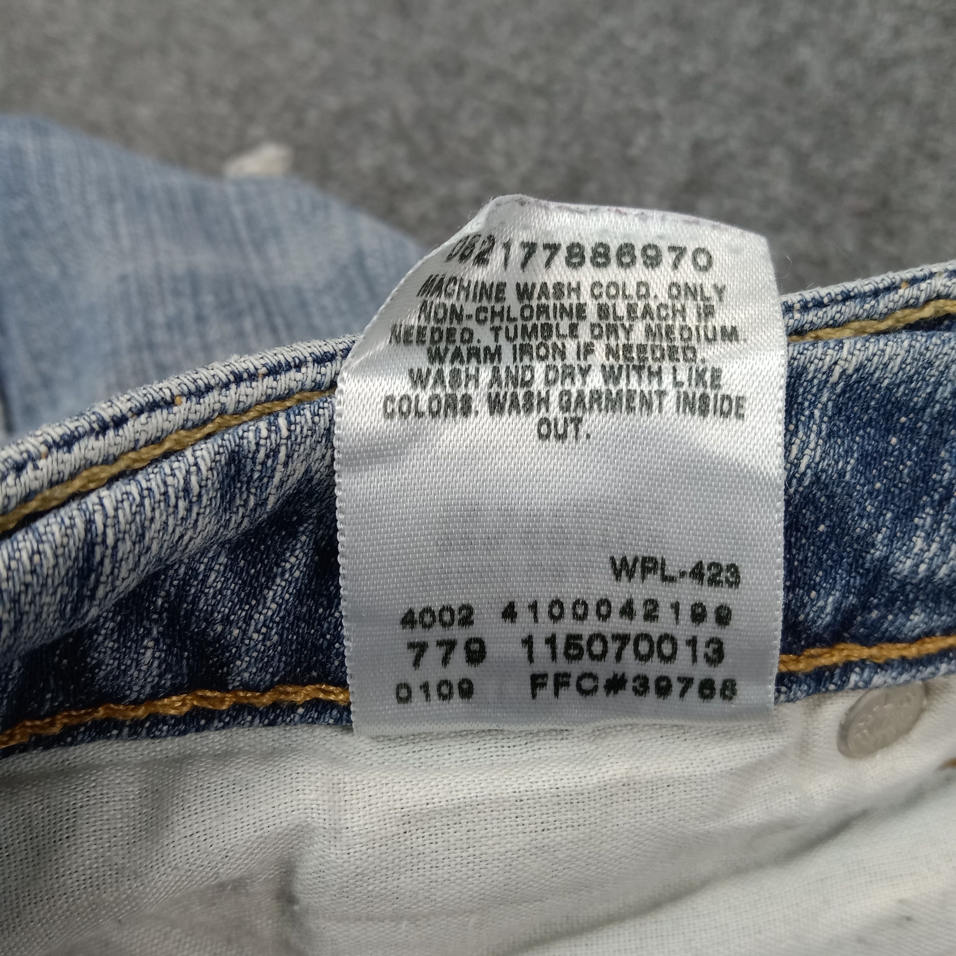 Levi's Levi's American Distressed Style Denim Jeans C244N9 Size US 34 / EU 50 - 15 Thumbnail