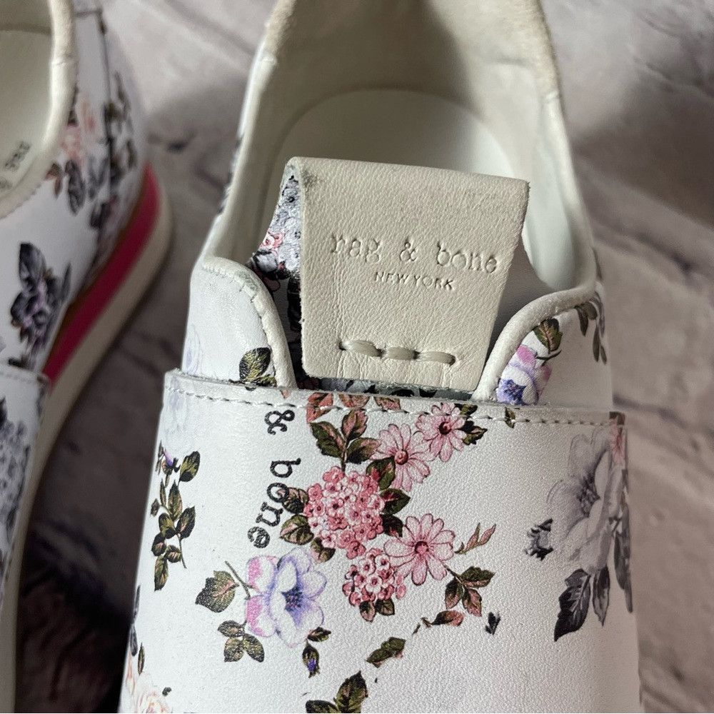 Rag & Bone New Rag & Bone Dylan Elastic Runner Floral Slip On Sneakers Size US 8 / IT 38 - 3 Thumbnail