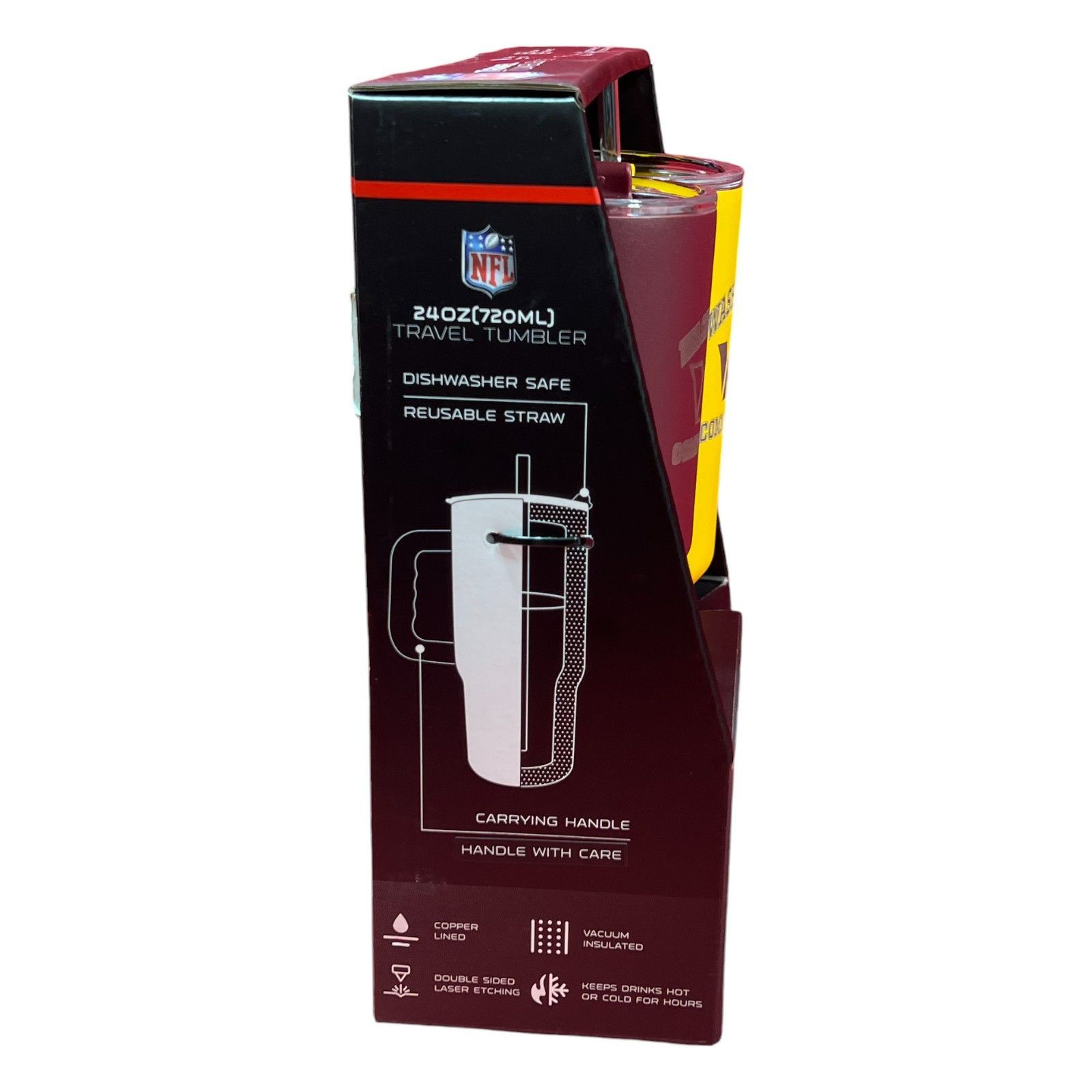 Other NFL - Logo Brands - Travel Tumblers Set (2 Pk) - 24oz (720 m Size ONE SIZE - 3 Thumbnail