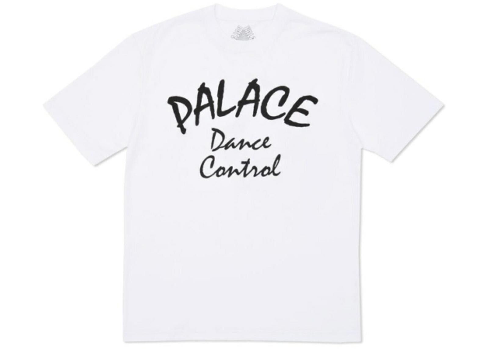 Palace Palace Dance Control T-Shirt White/Black/Blue Size L Size US L / EU 52-54 / 3 - 1 Thumbnail
